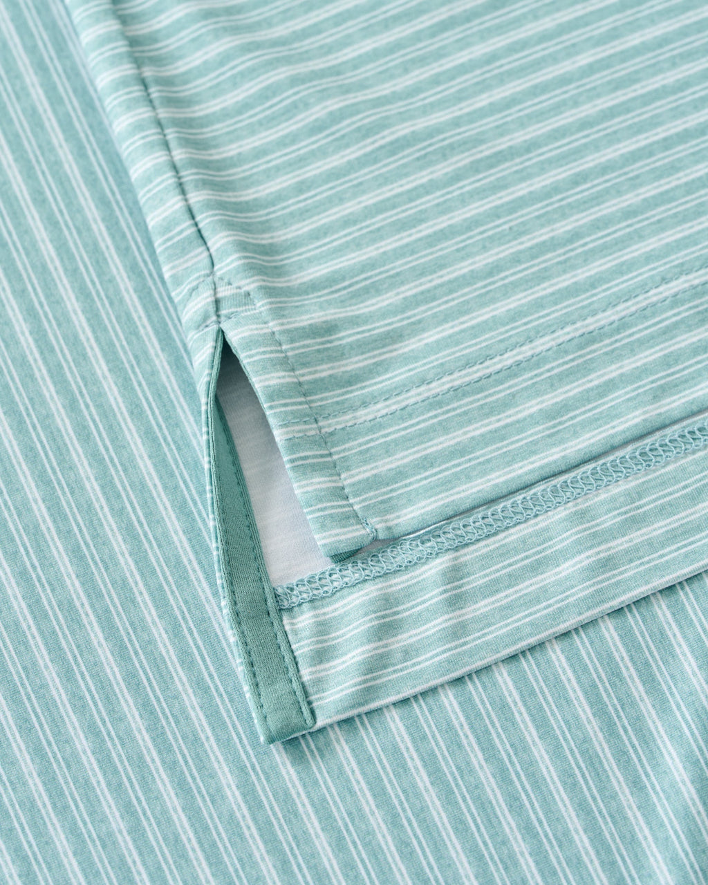 Johnnie-O Performance Featherweight Long Sleeve Polo - Track Stripe