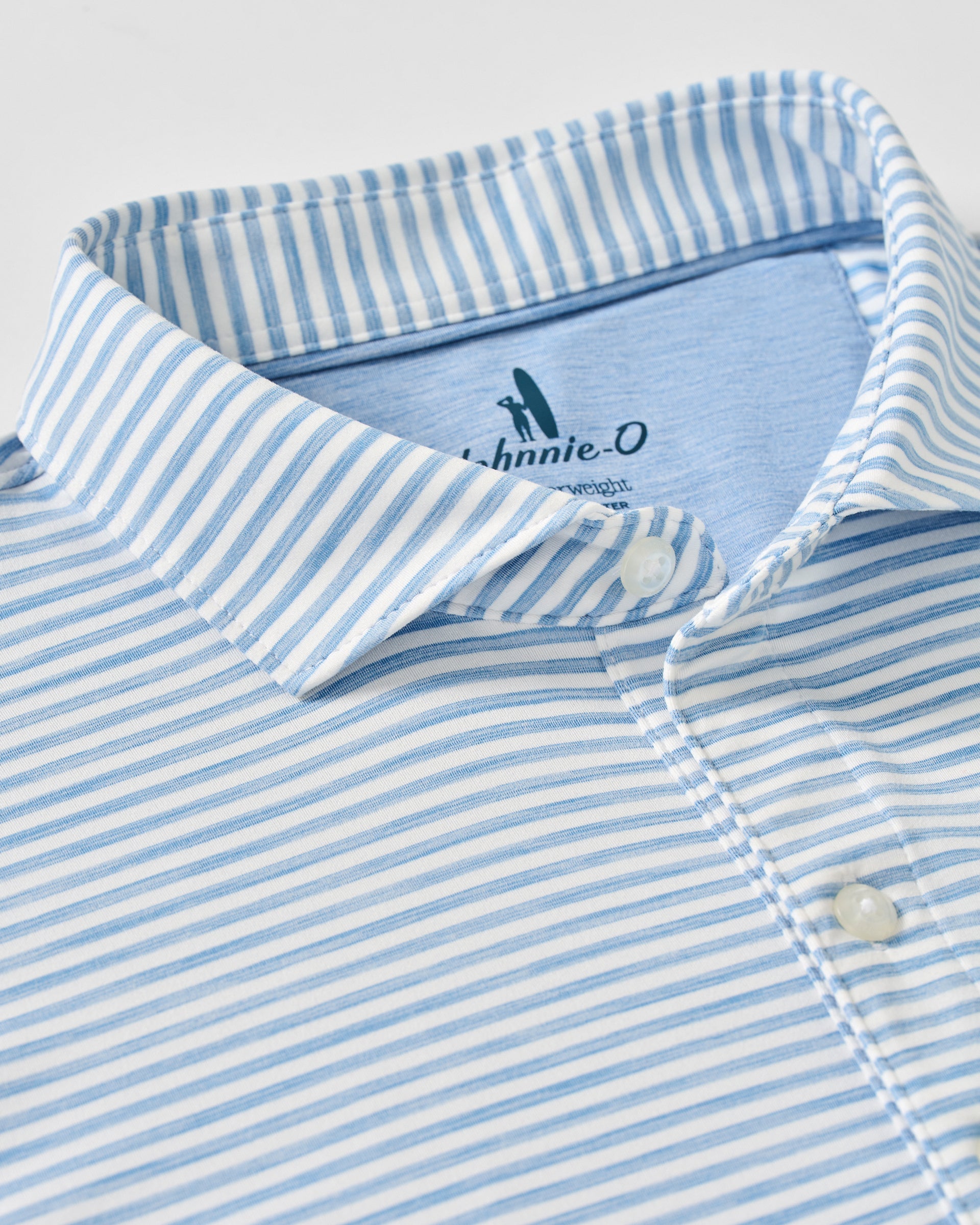 Johnnie-O Performance Featherweight Polo - Seymour Stripe