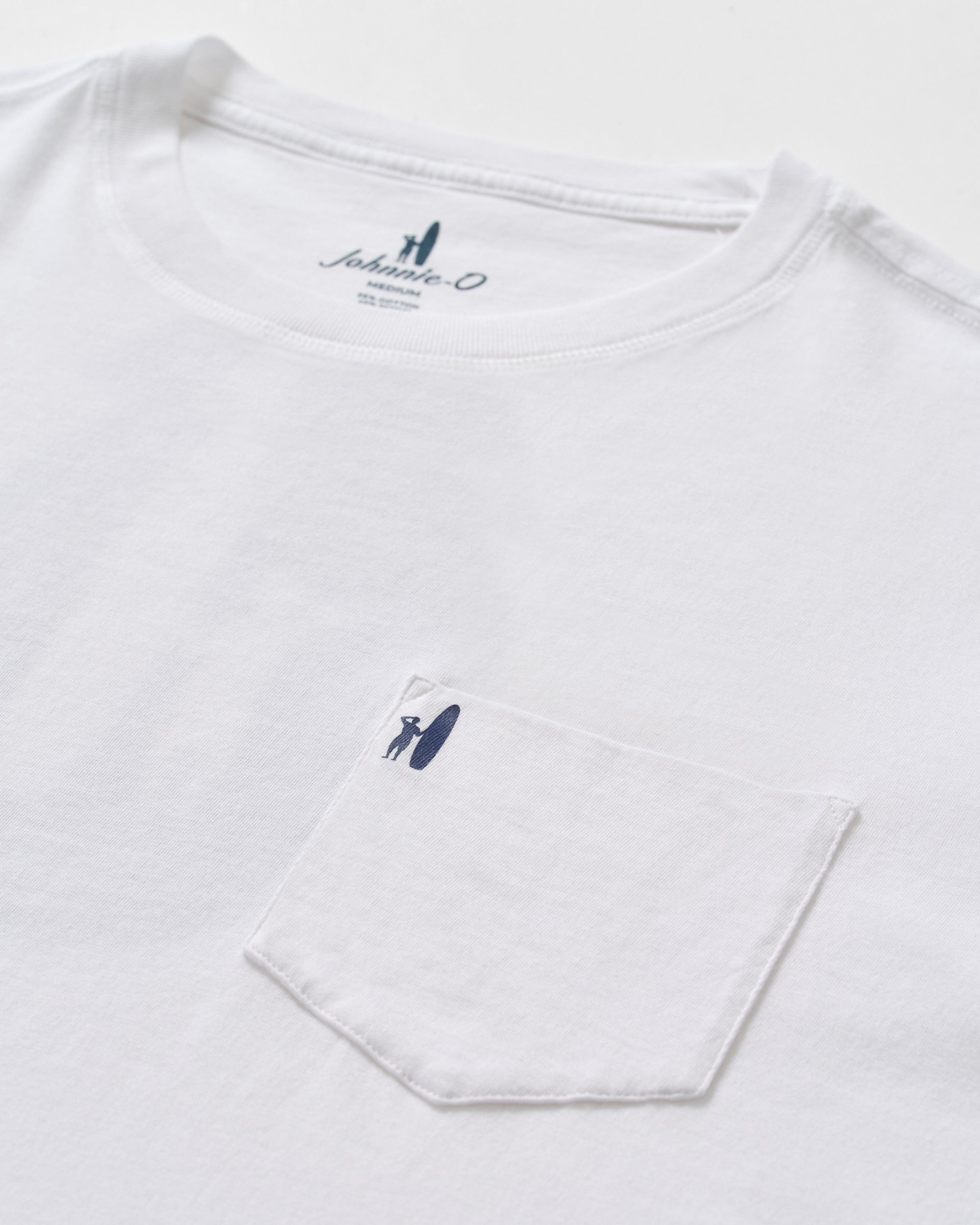 Johnnie-O Long Sleeve Pocket T-Shirt - Surfer Dude