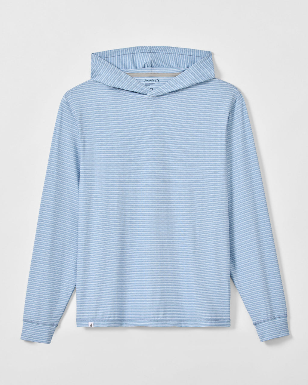 Johnnie-O Talon Featherweight Performance Hoodie - Stripe