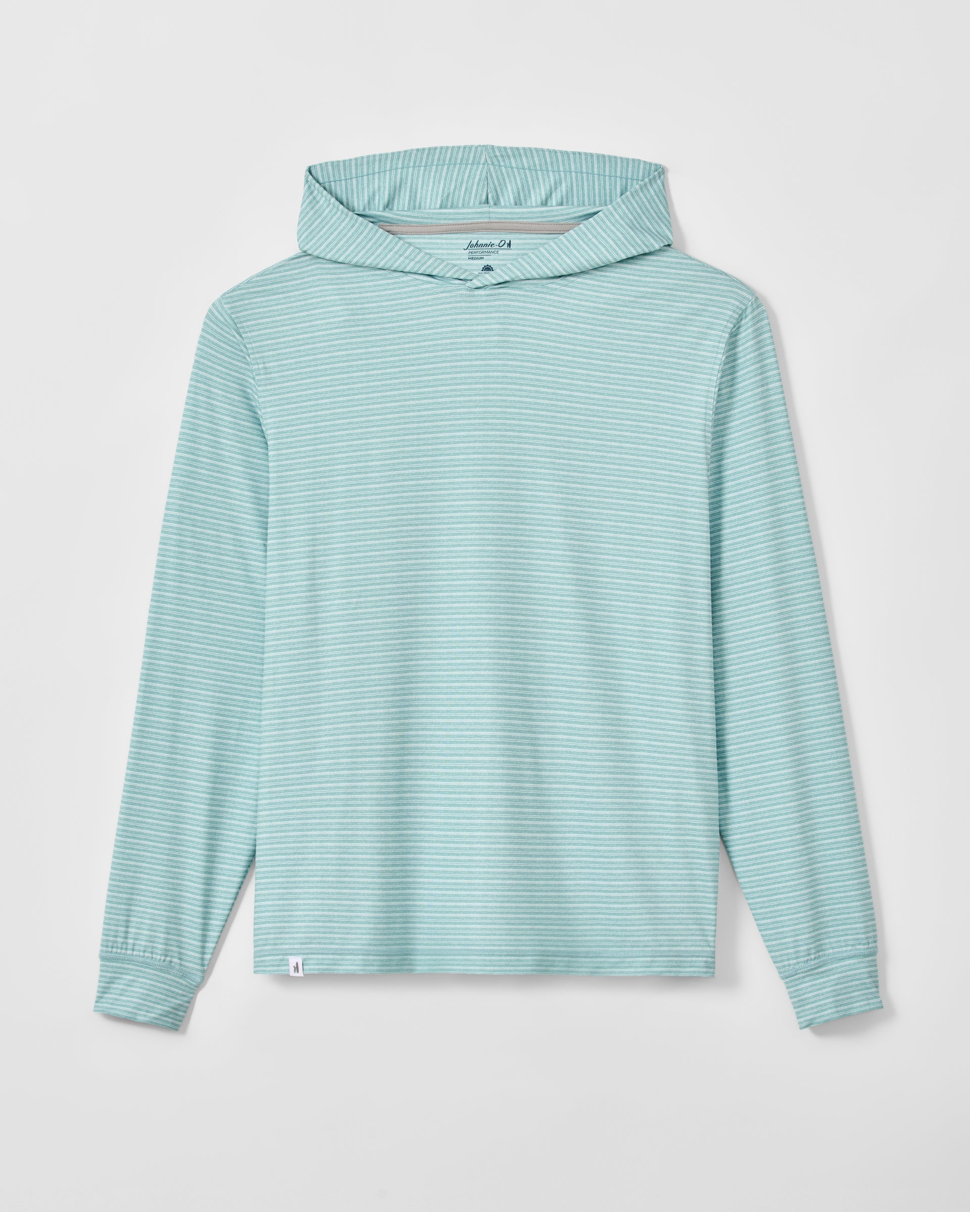 Johnnie-O Talon Featherweight Performance Hoodie - Stripe