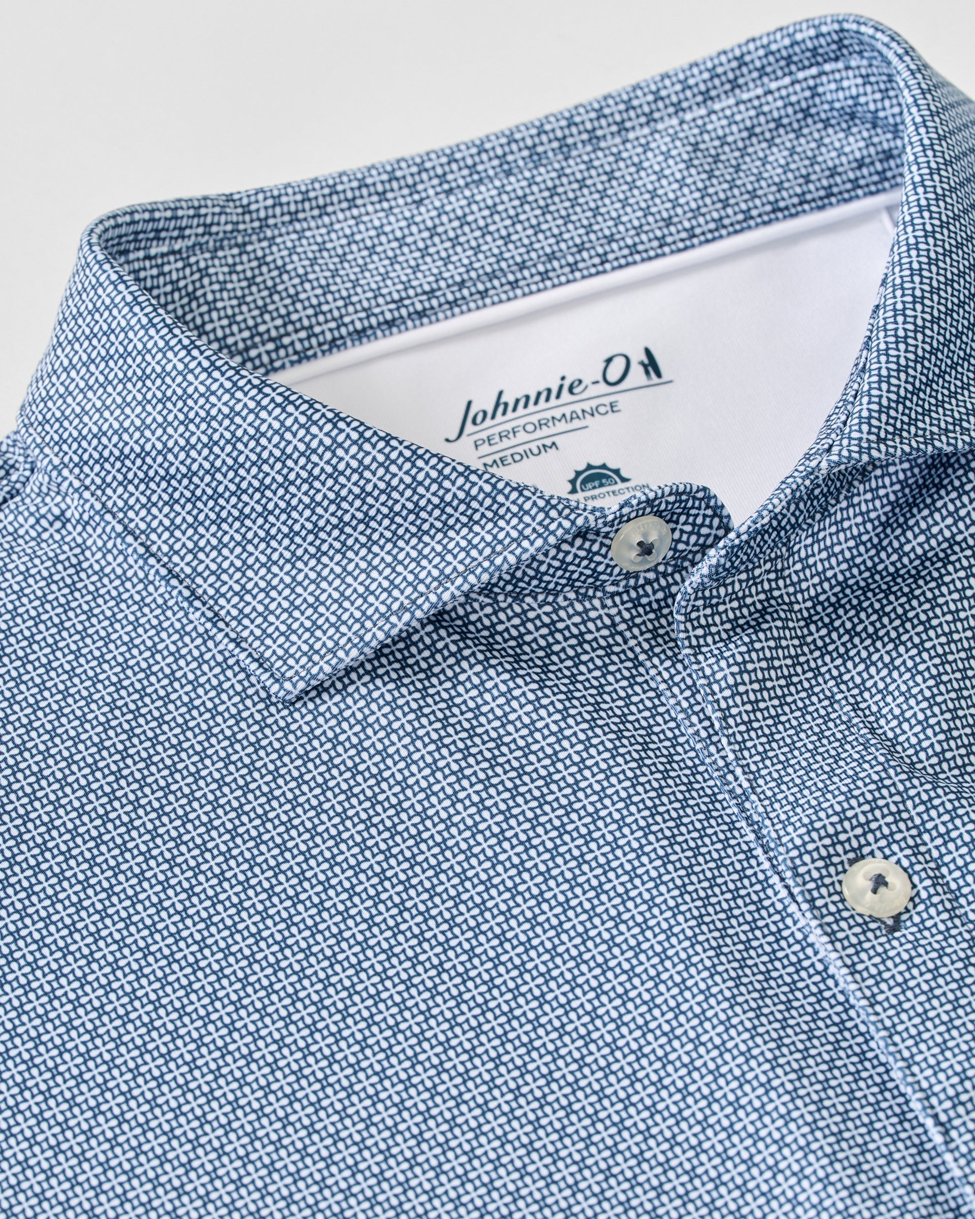 Johnnie-O Performance Jersey Polo - Tile Neat