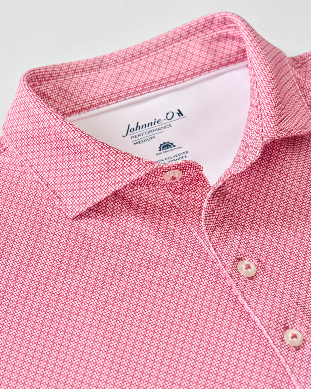 Johnnie-O Performance Jersey Polo - Tile Neat
