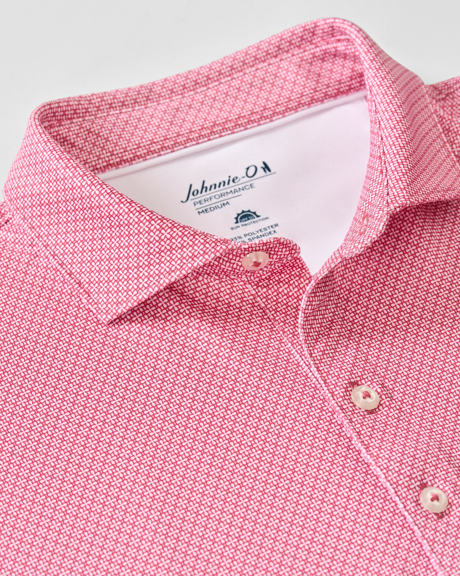Johnnie-O Performance Jersey Polo - Tile Neat
