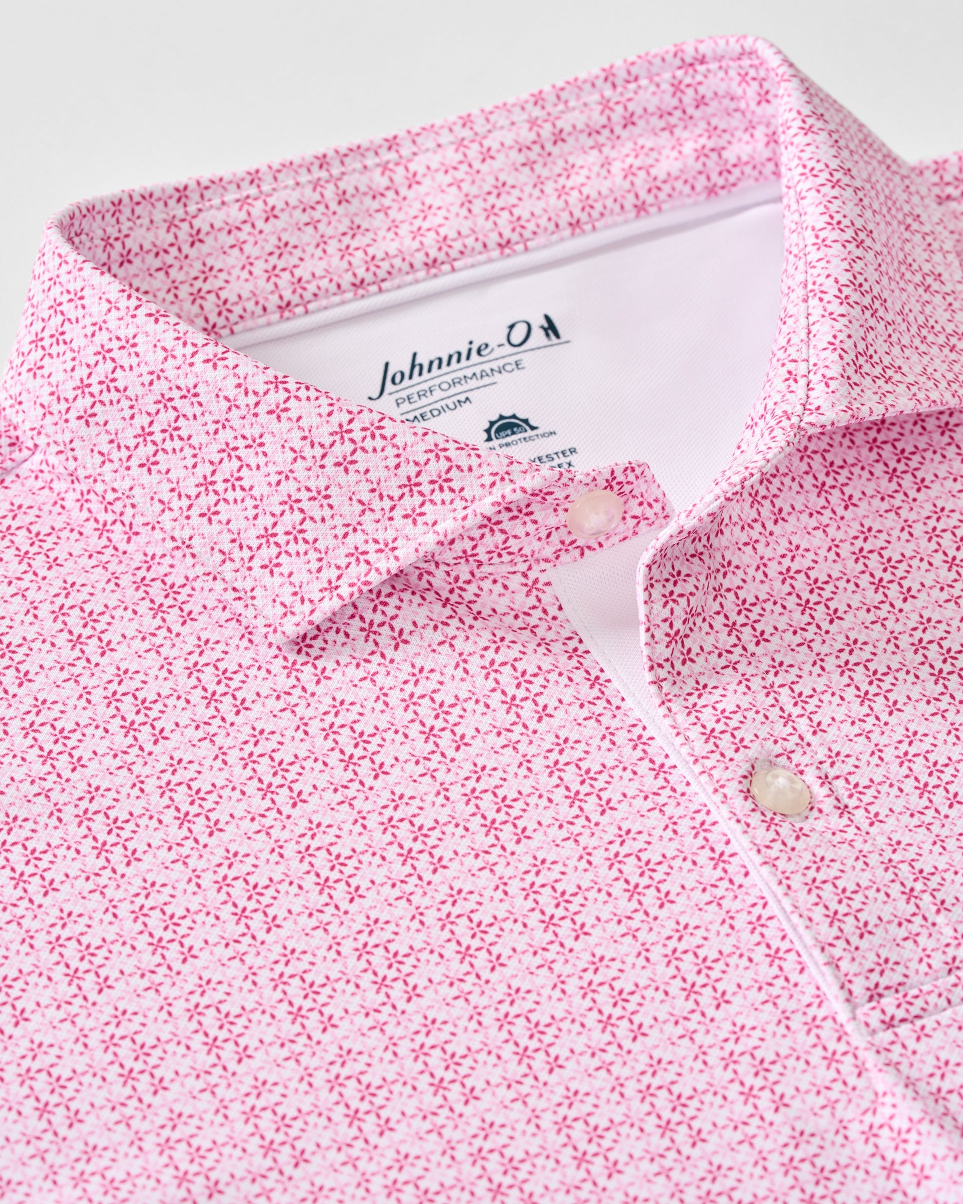 Johnnie-O Performance Mesh Polo - Vintage Floral