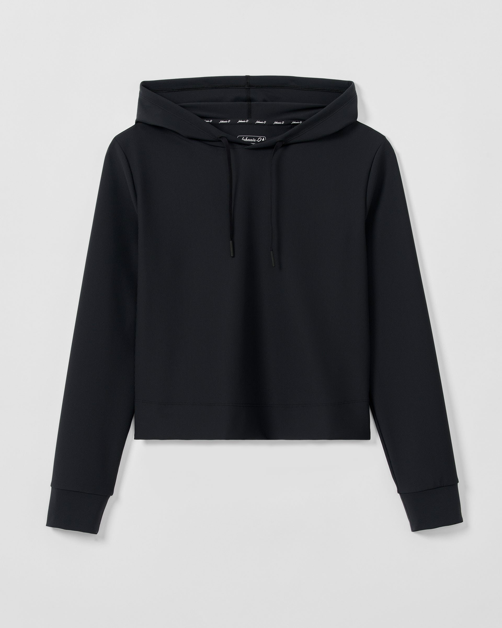 Johnnie-O Hoppin Ribbed Knit Performance Hoodie