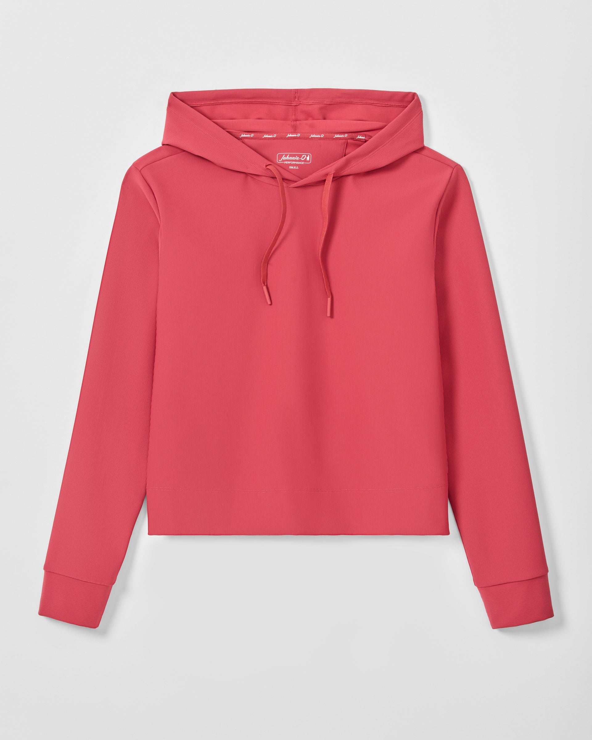 Johnnie-O Hoppin Ribbed Knit Performance Hoodie