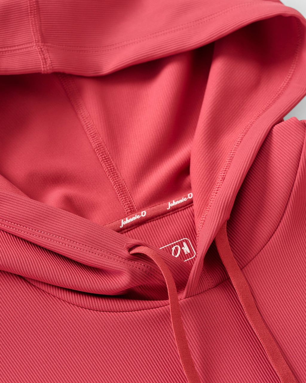 Johnnie-O Hoppin Ribbed Knit Performance Hoodie