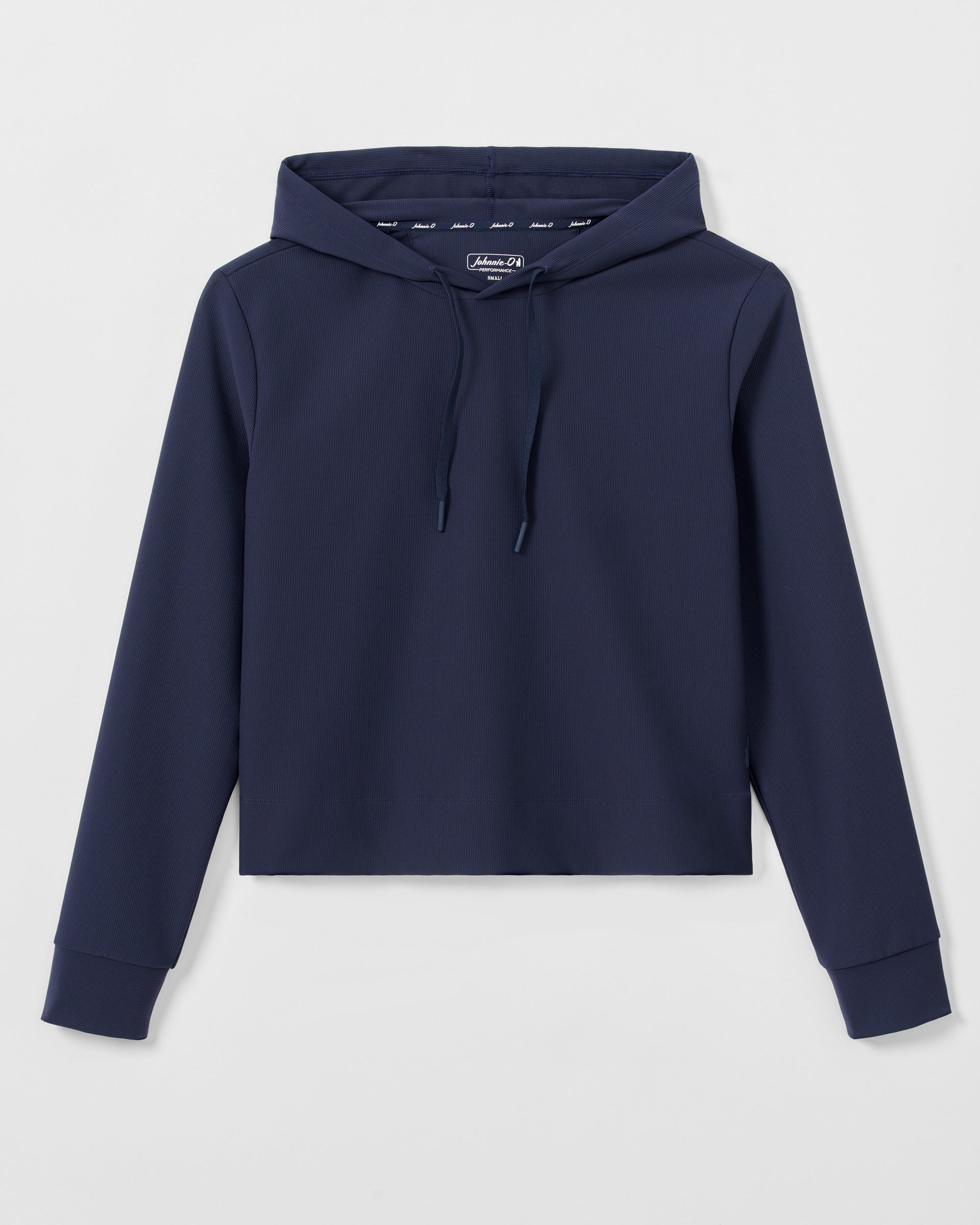 Johnnie-O Hoppin Ribbed Knit Performance Hoodie