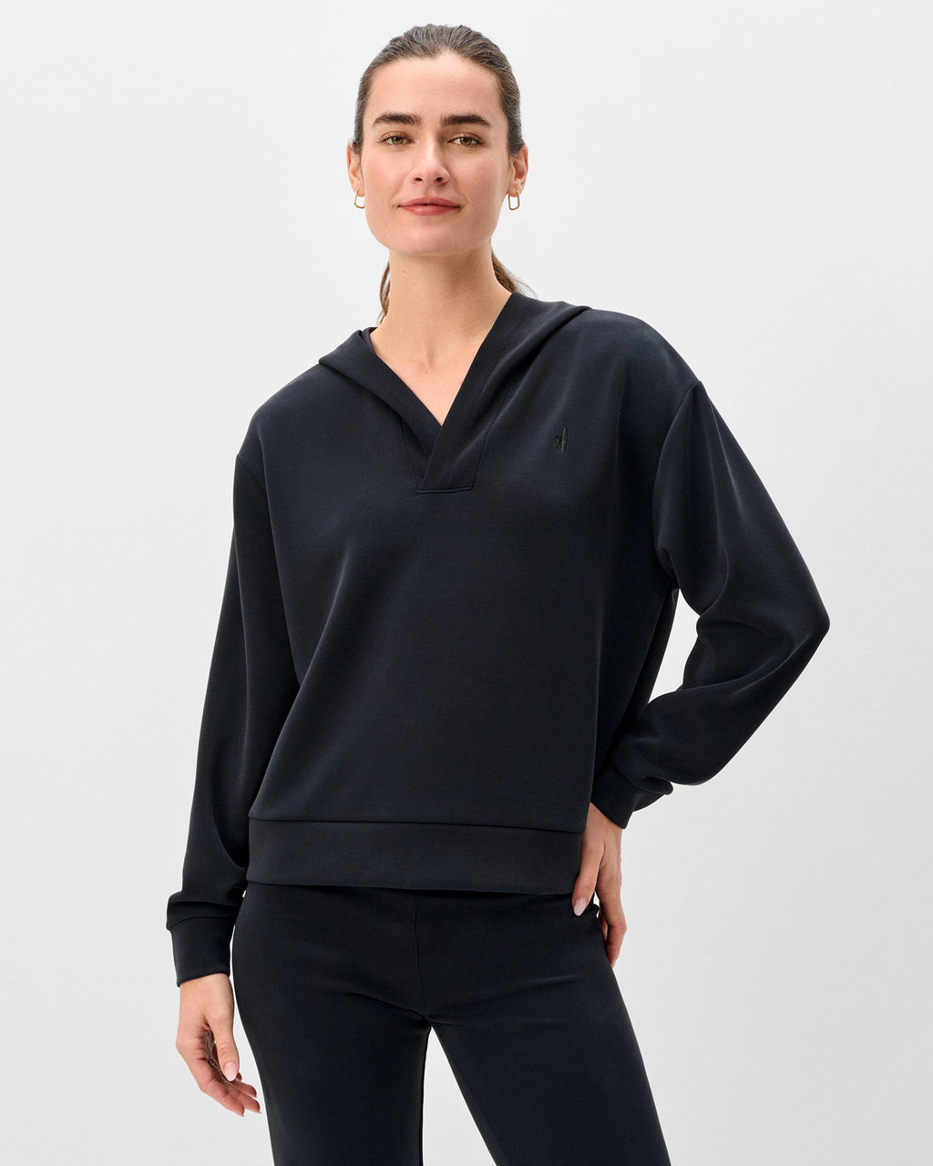 Johnnie-O Stef Johnny Collar Lounge Hoodie
