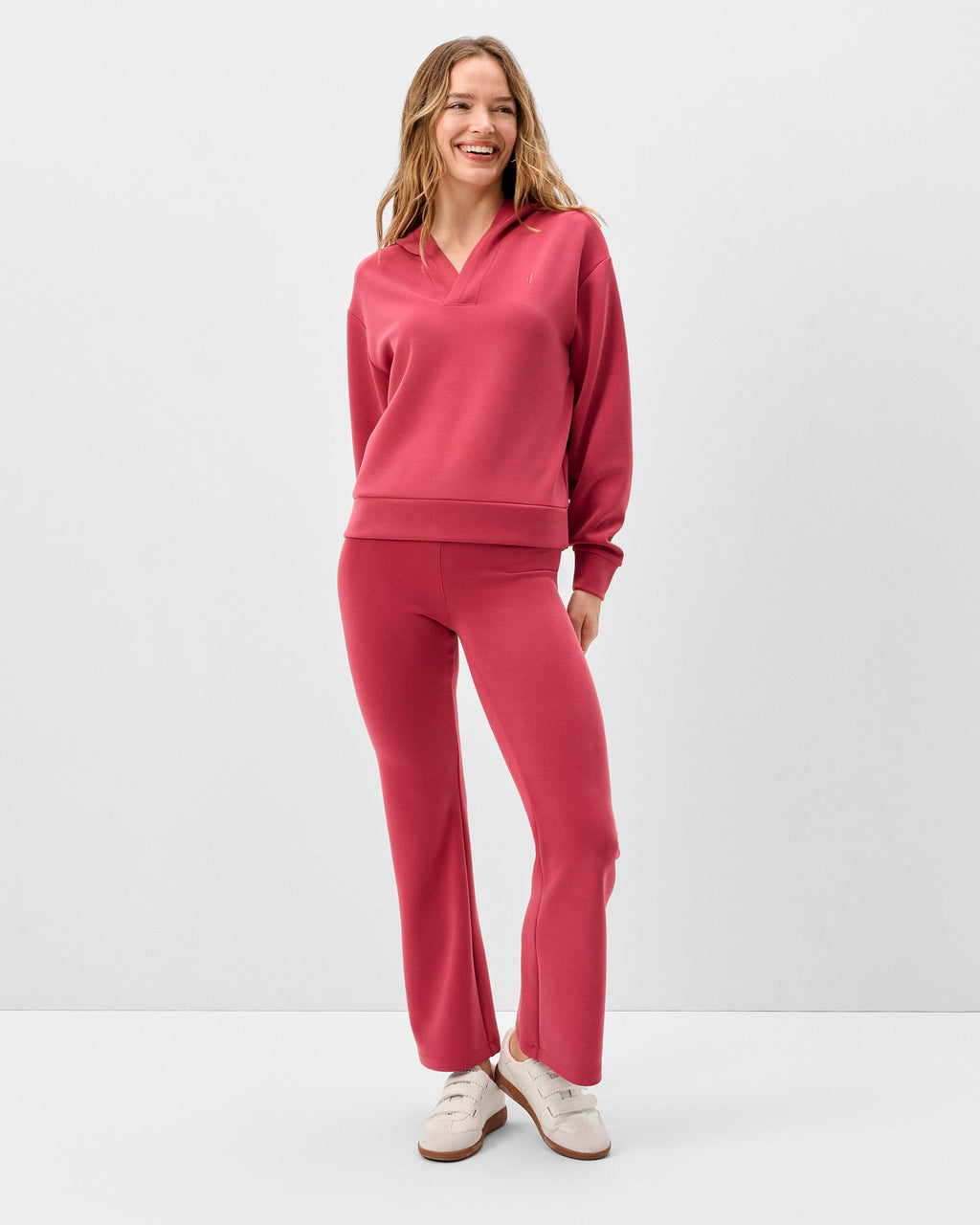 Johnnie-O Stef Johnny Collar Lounge Hoodie