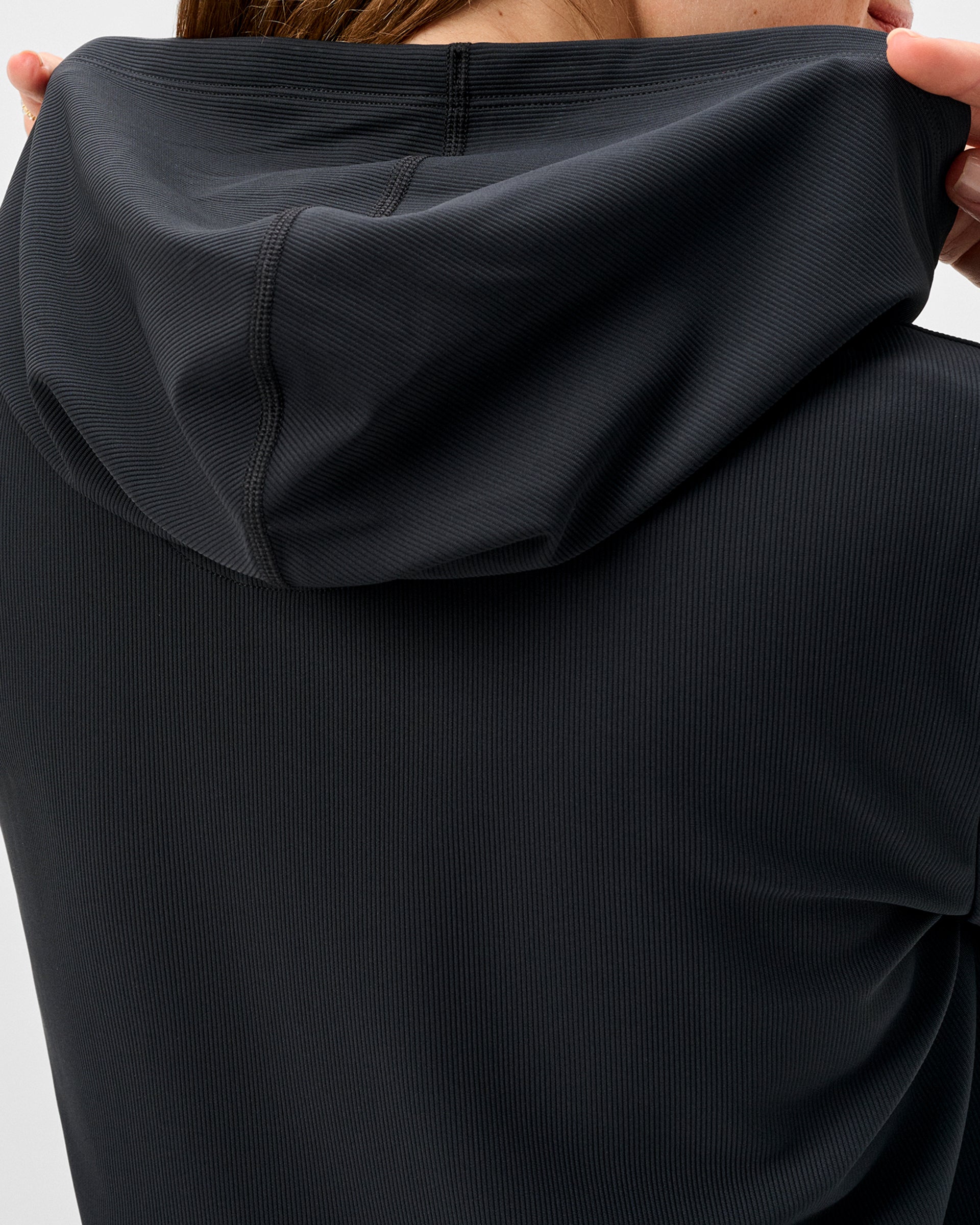 Johnnie-O Hoppin Ribbed Knit Performance Hoodie