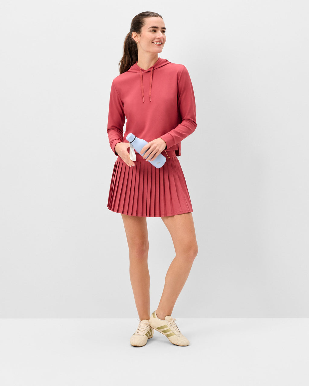 Johnnie-O Hoppin Ribbed Knit Performance Hoodie
