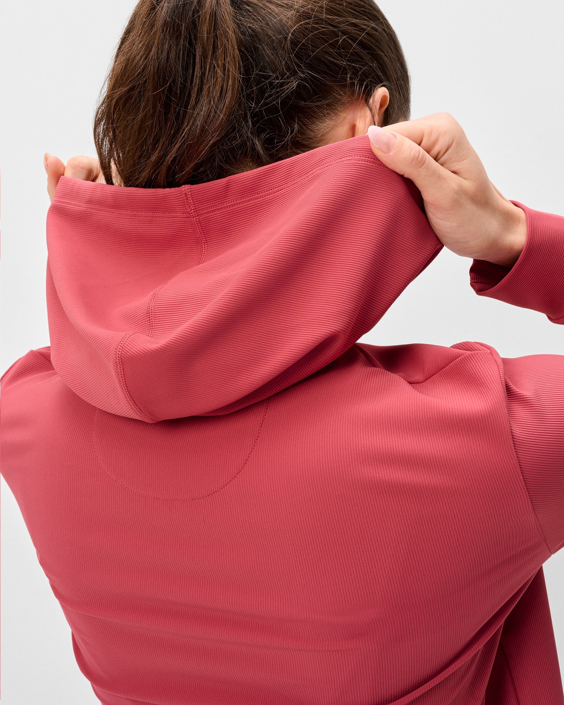 Johnnie-O Hoppin Ribbed Knit Performance Hoodie