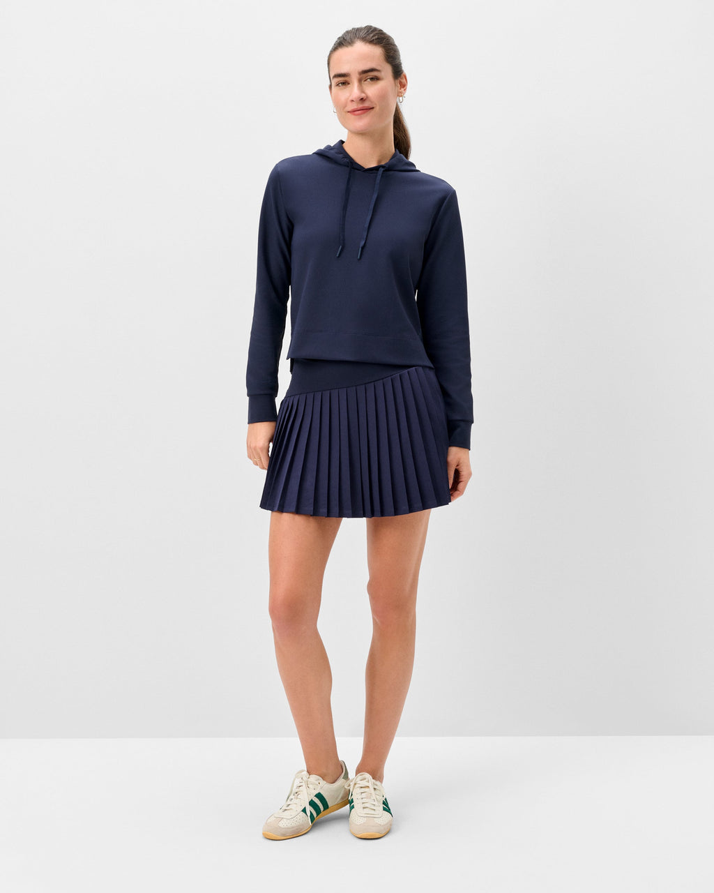 Johnnie-O Hoppin Ribbed Knit Performance Hoodie