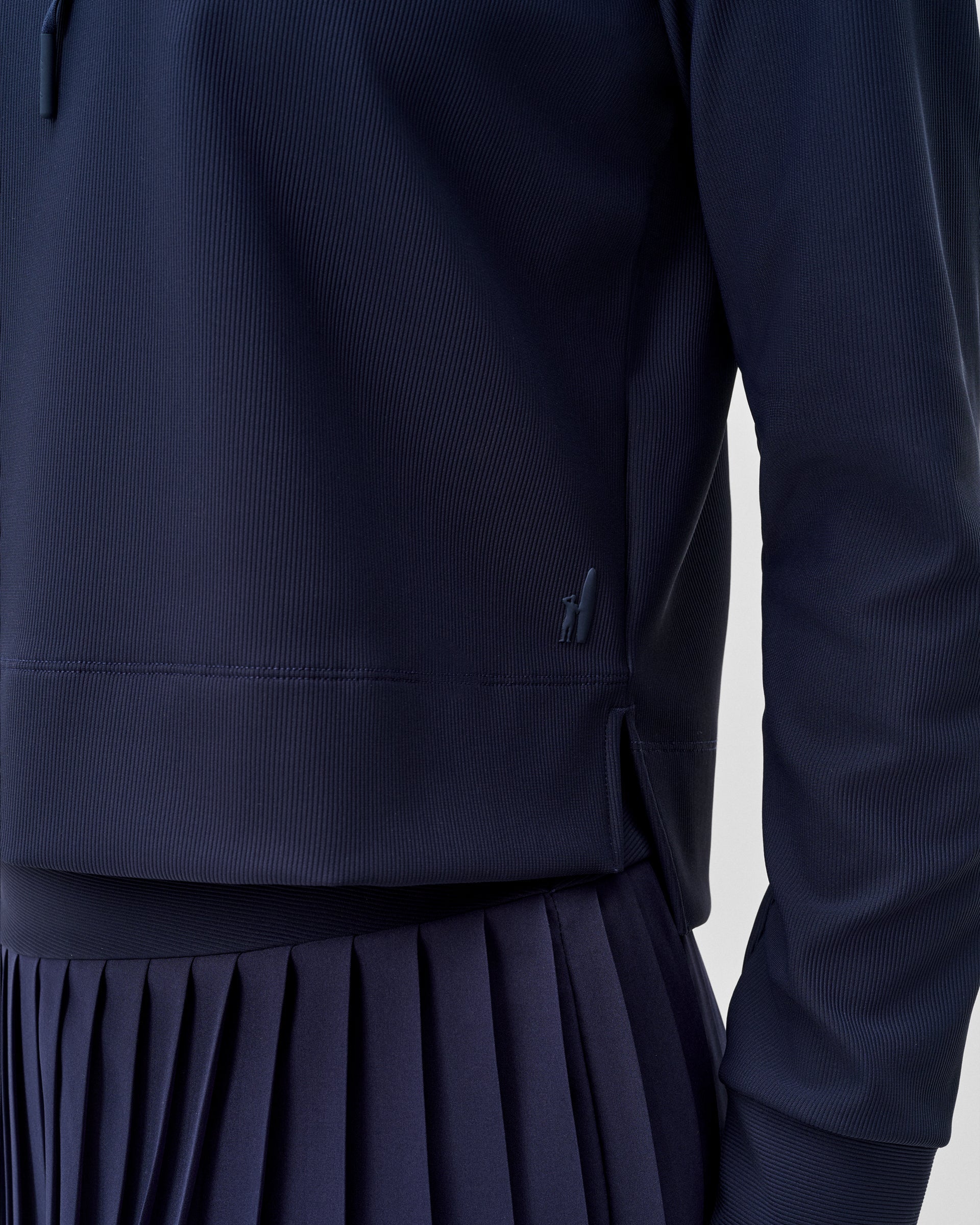 Johnnie-O Hoppin Ribbed Knit Performance Hoodie