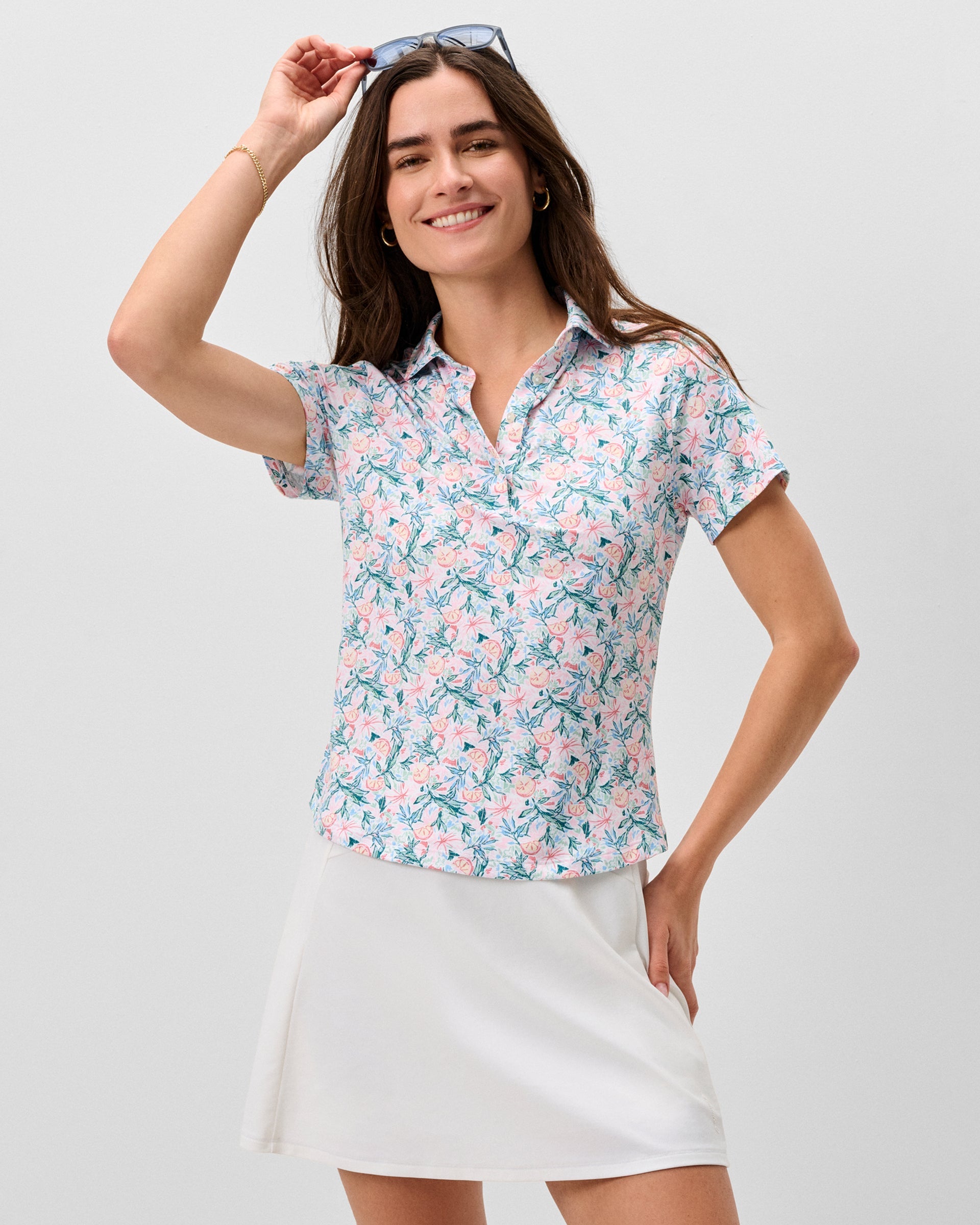 Johnnie-O Maxine Featherweight Performance Polo