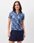 Johnnie-O Adelaide Performance Jersey Polo, Lake Print