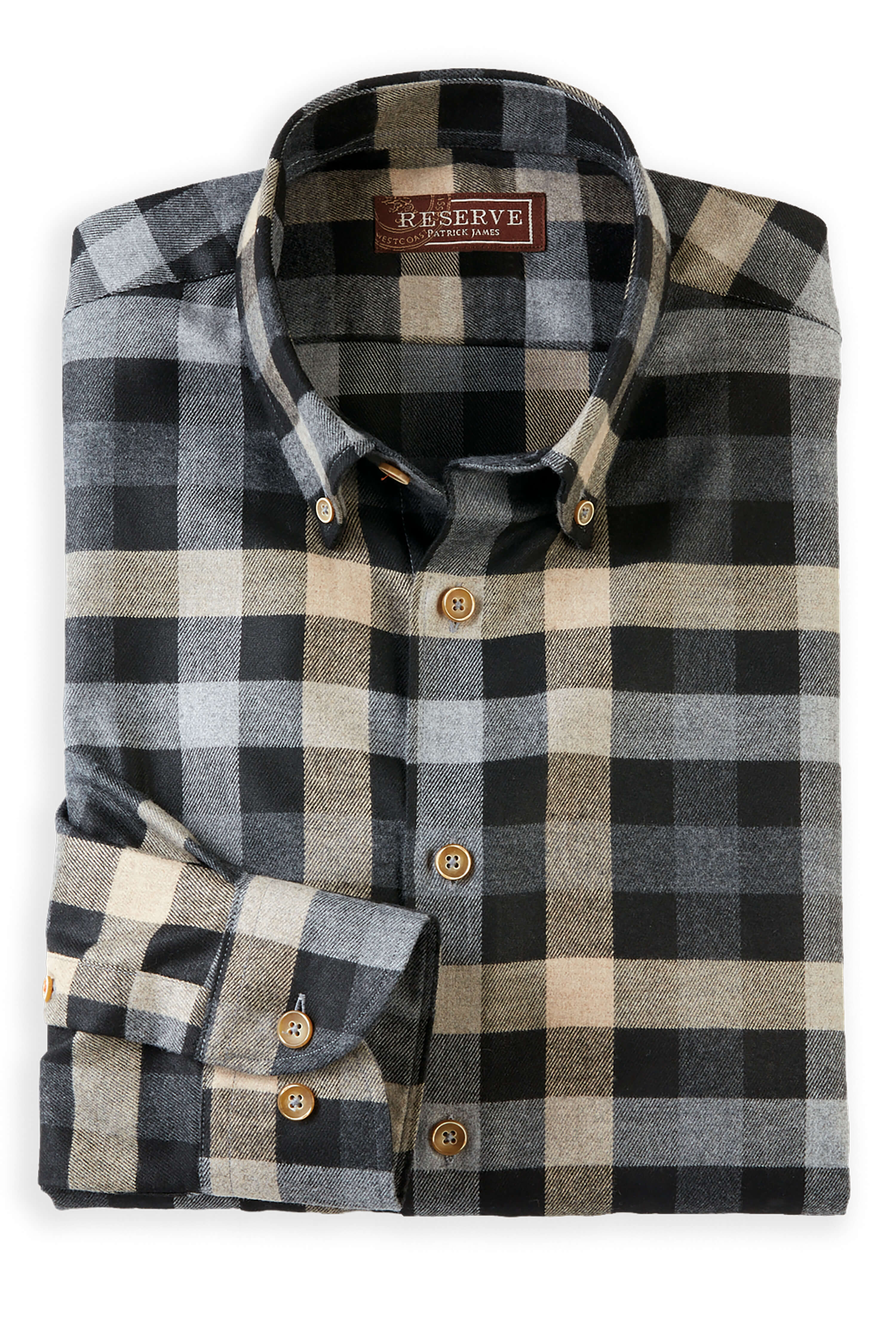 Patrick James Reserve Long Sleeve Check Shirt