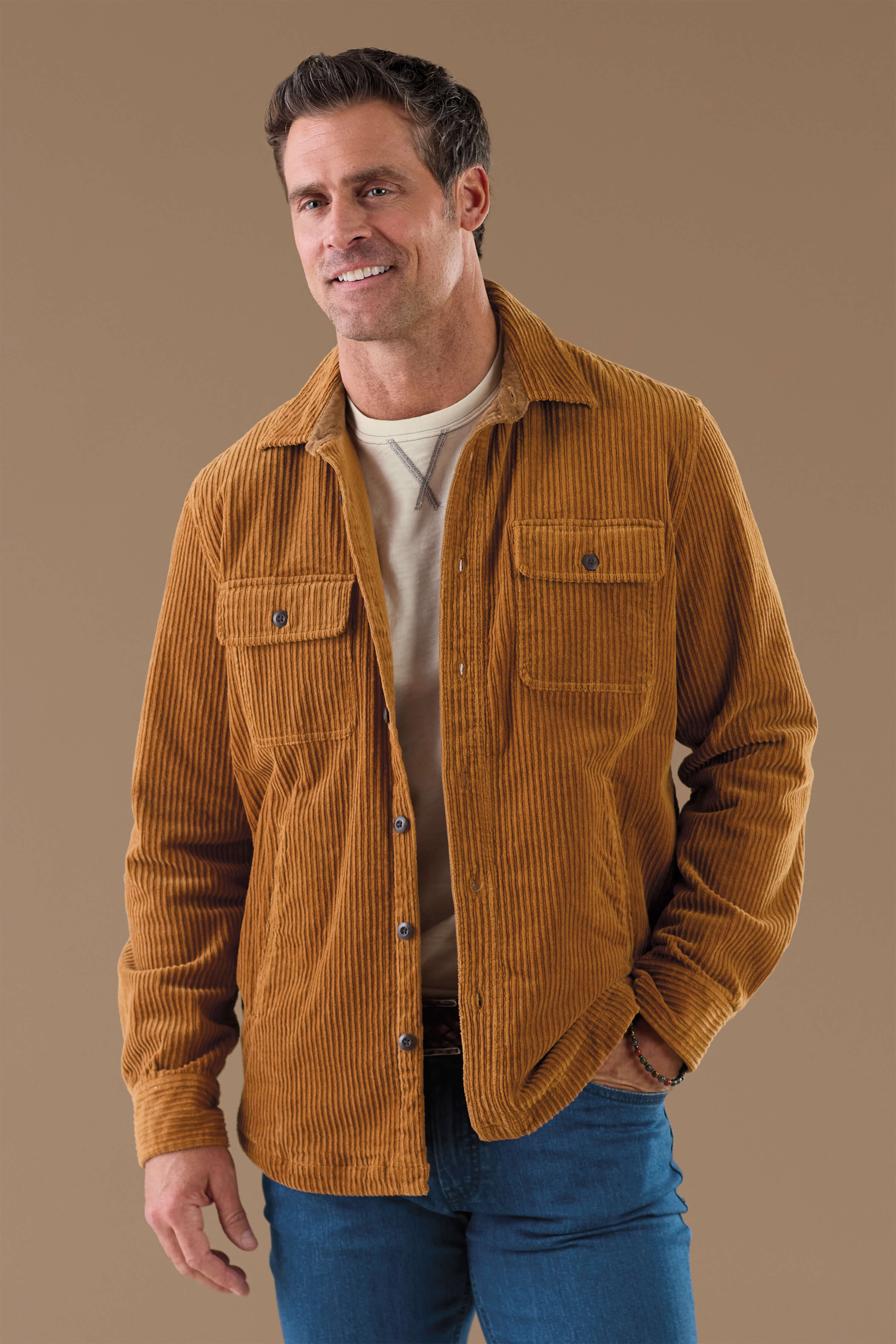 Patrick James Outlander Catalina Rope Corduroy Shirt