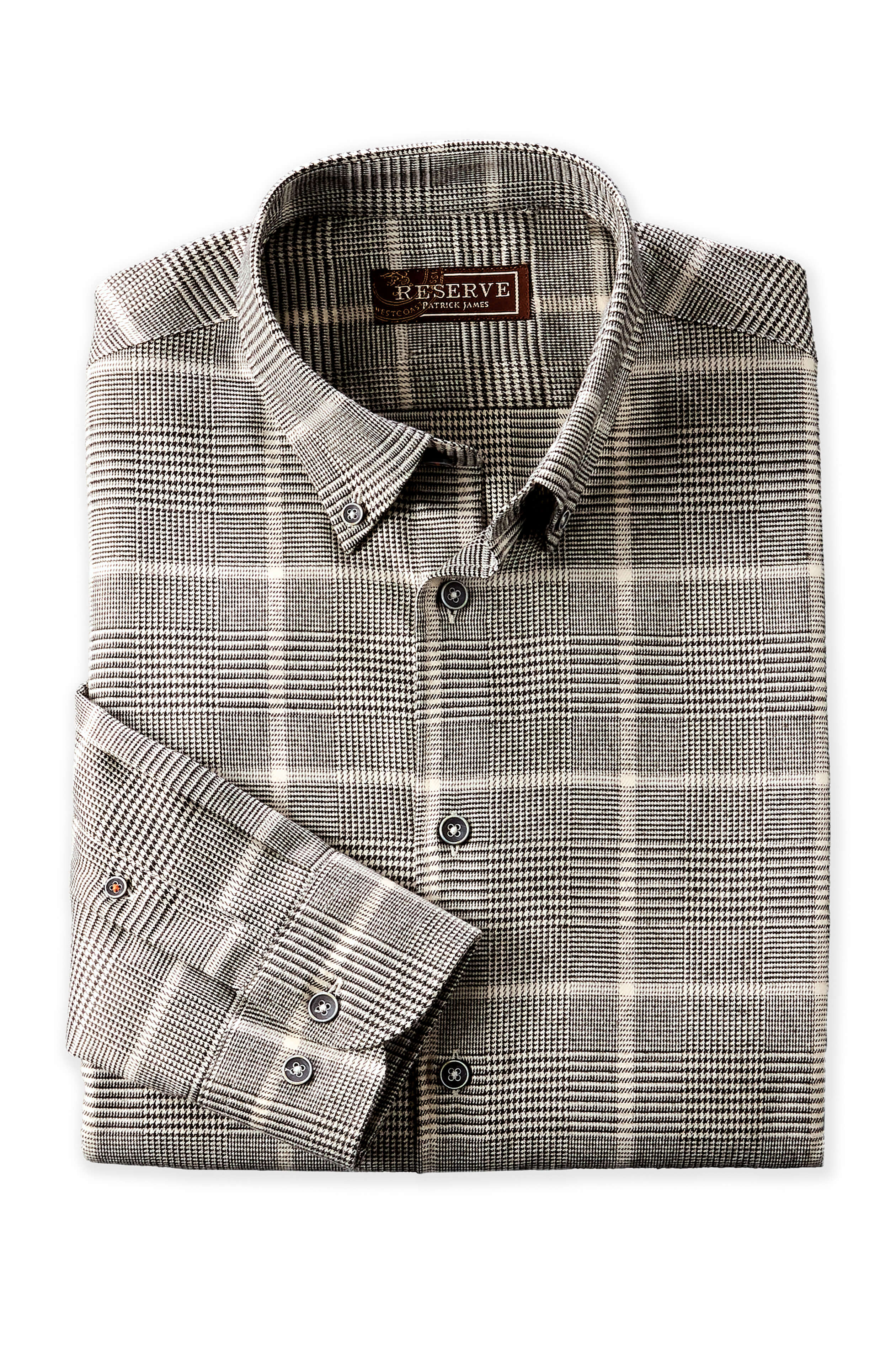 Patrick James Reserve Long Sleeve Plaid Shirt