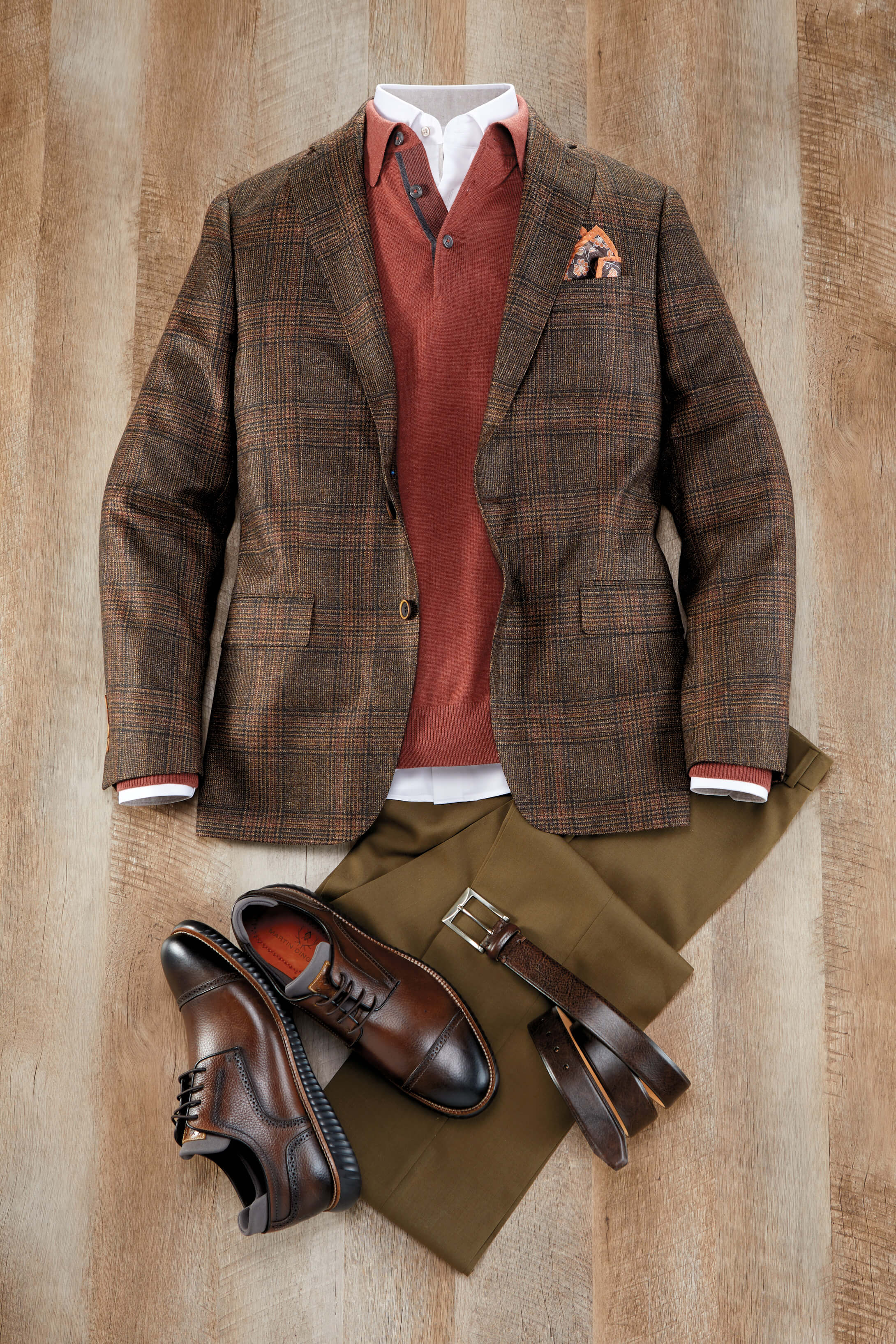 Patrick James Patrick James Plaid 2 Button Sport Coat
