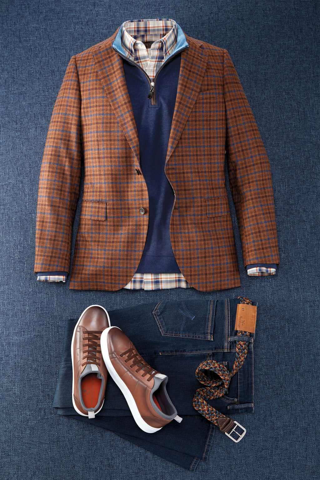 Patrick James Patrick James Check 2 Button Sport Coat