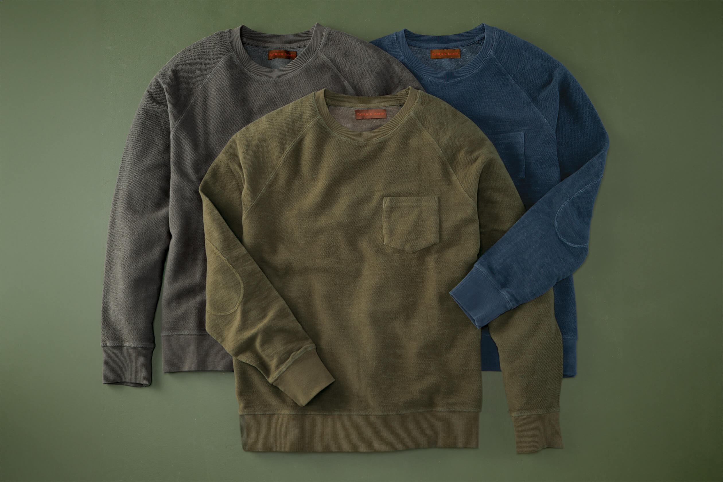 Patrick James Patrick James Dunlop Reverse Fleece Jacket