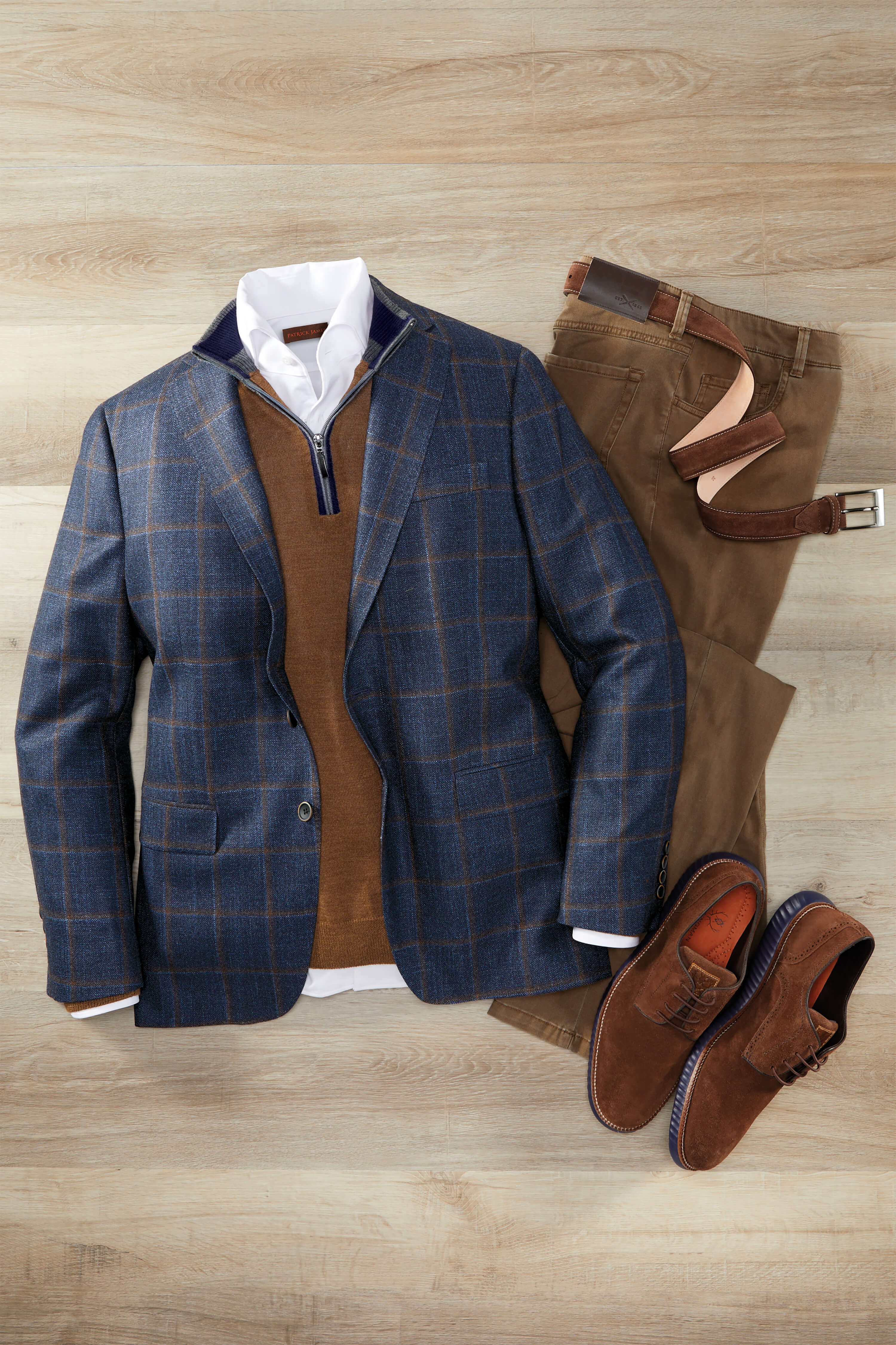 Patrick James Patrick James Windowpane 2 Button Sport Coat