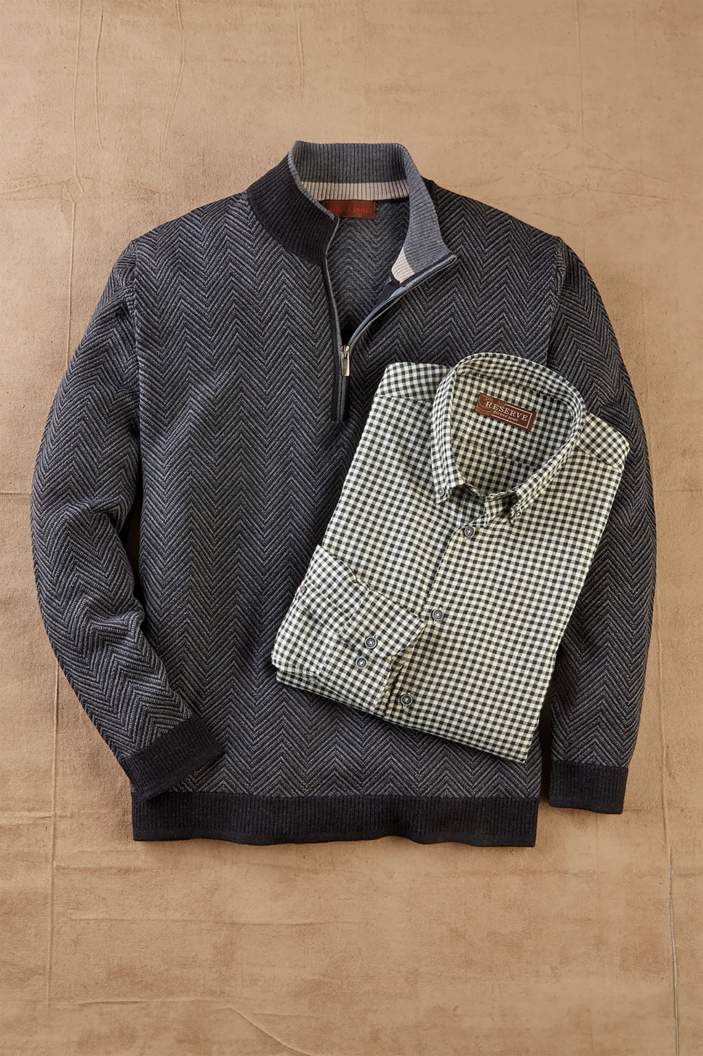 Patrick James Reserve Long Sleeve Check Shirt