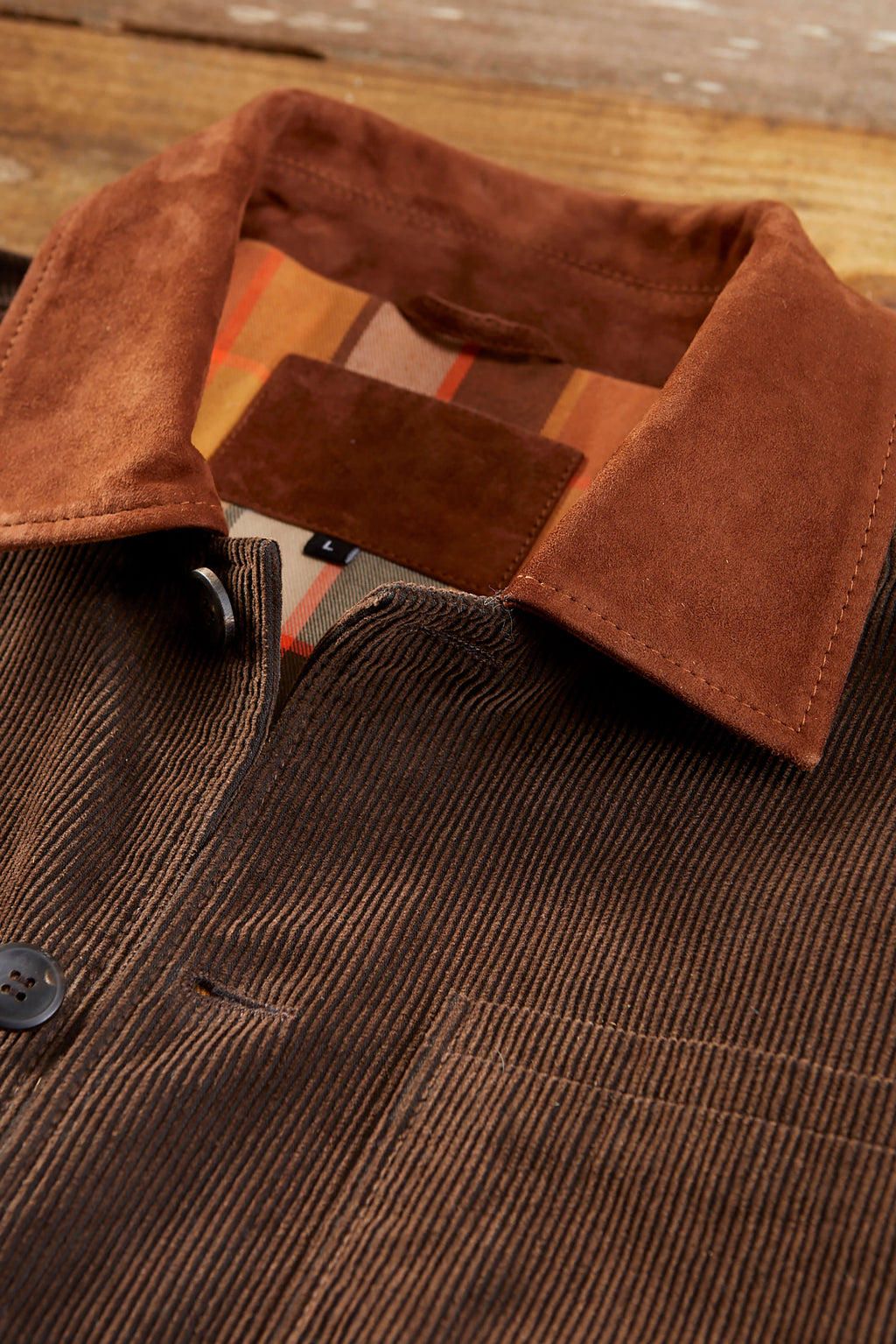 Patrick James Outlander Crockett Cord Chore Coat