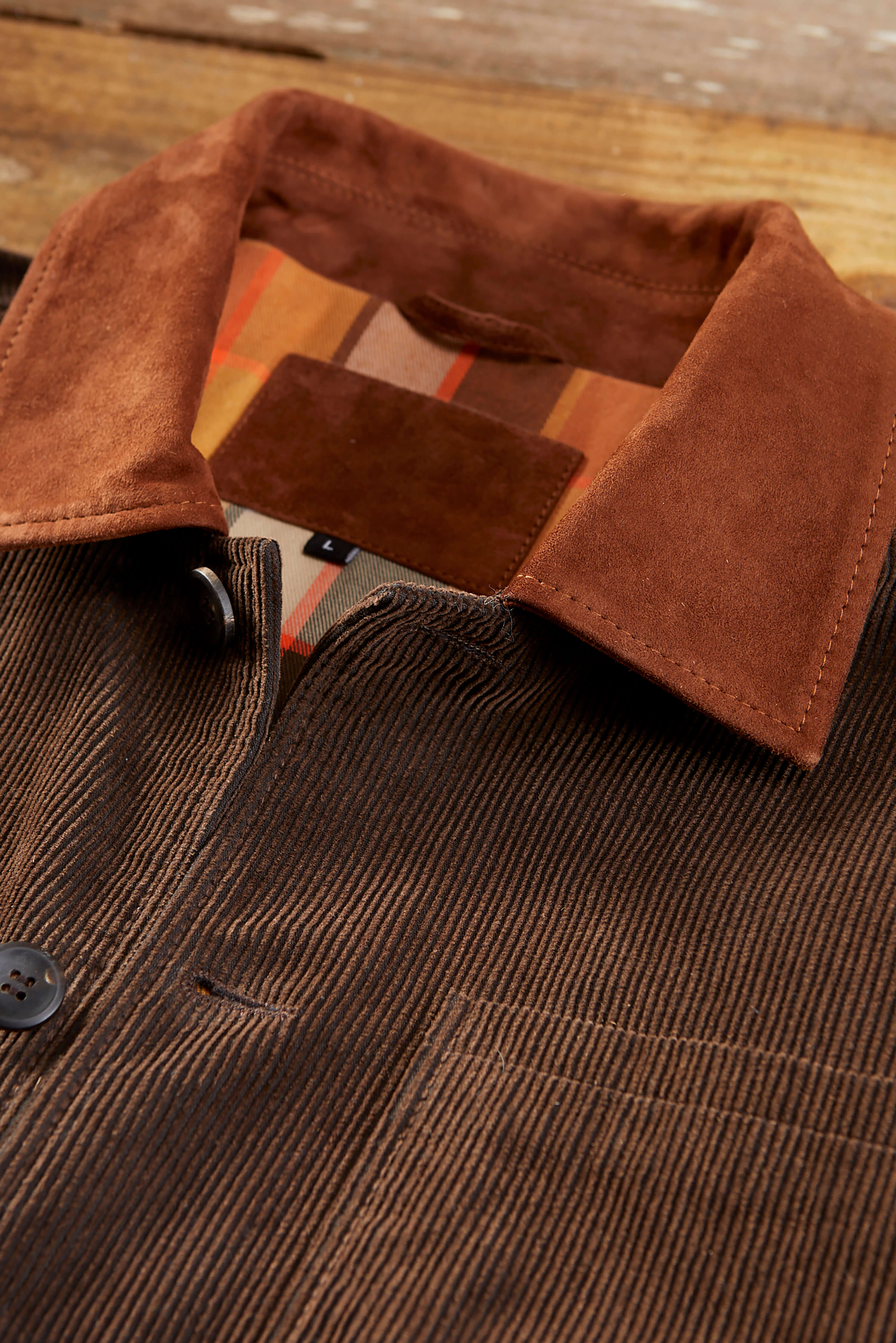 Patrick James Outlander Crockett Cord Chore Coat