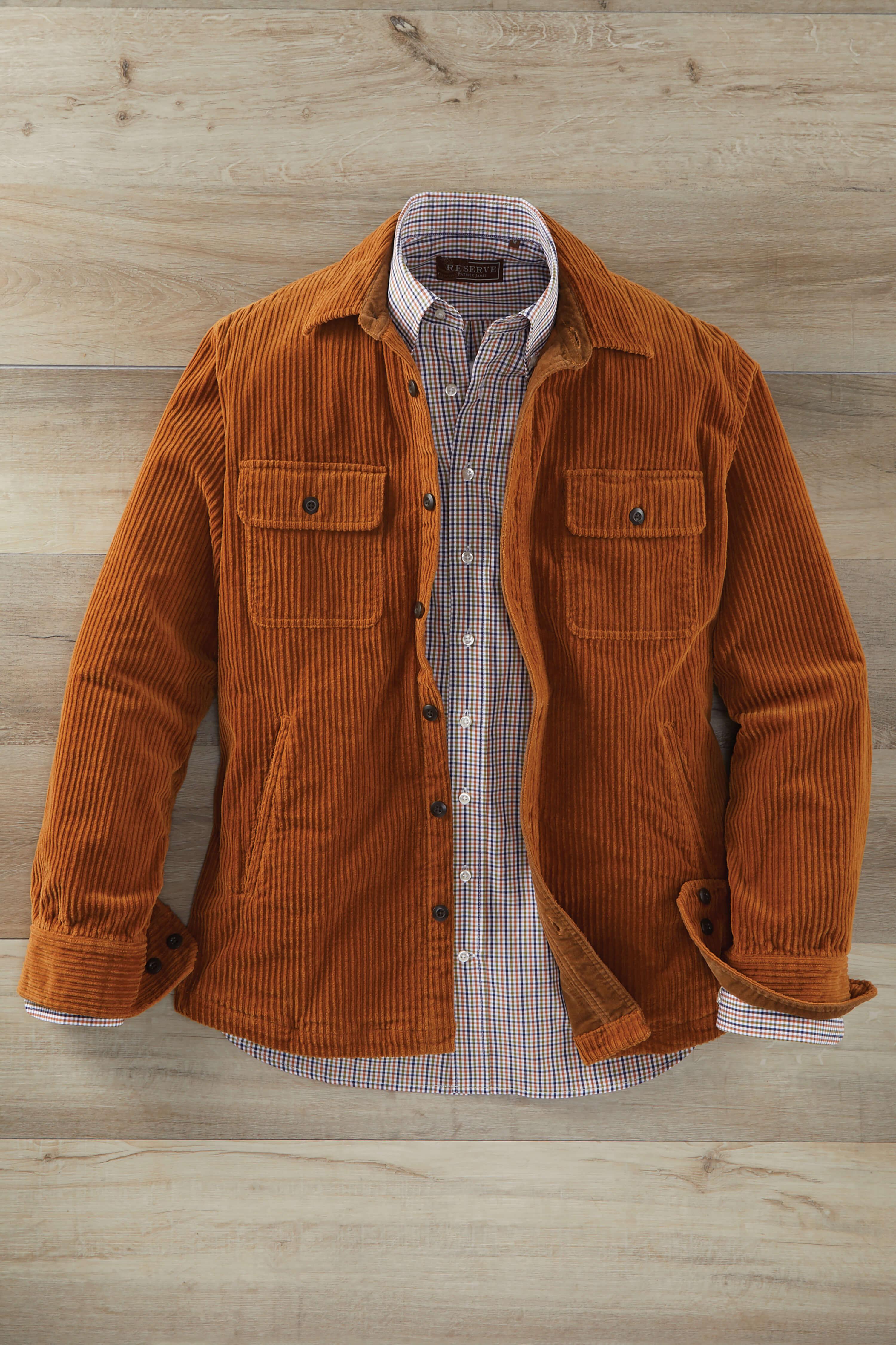 Patrick James Outlander Catalina Rope Corduroy Shirt