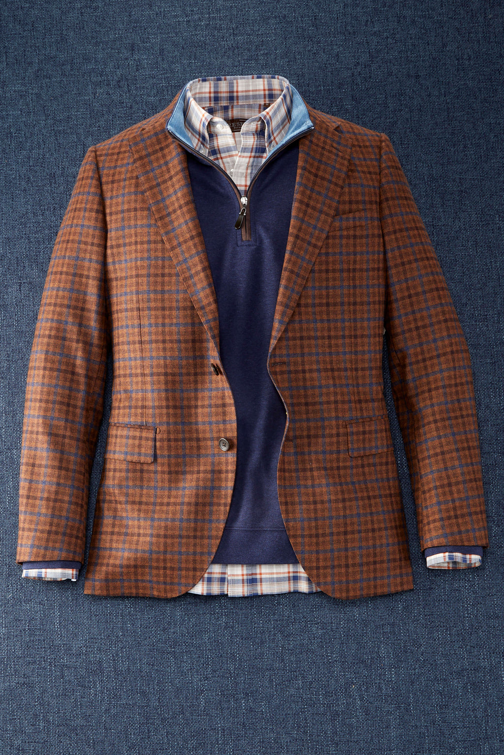 Patrick James Patrick James Check 2 Button Sport Coat
