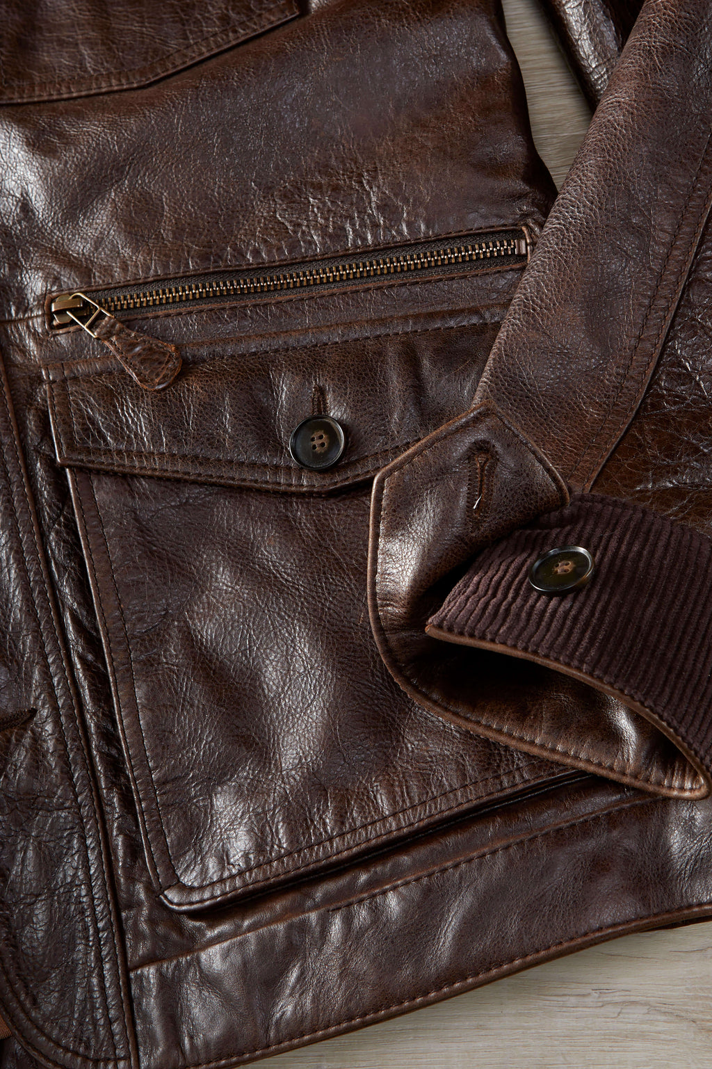 Patrick James Outlander Leather 4 Pocket Barn Coat