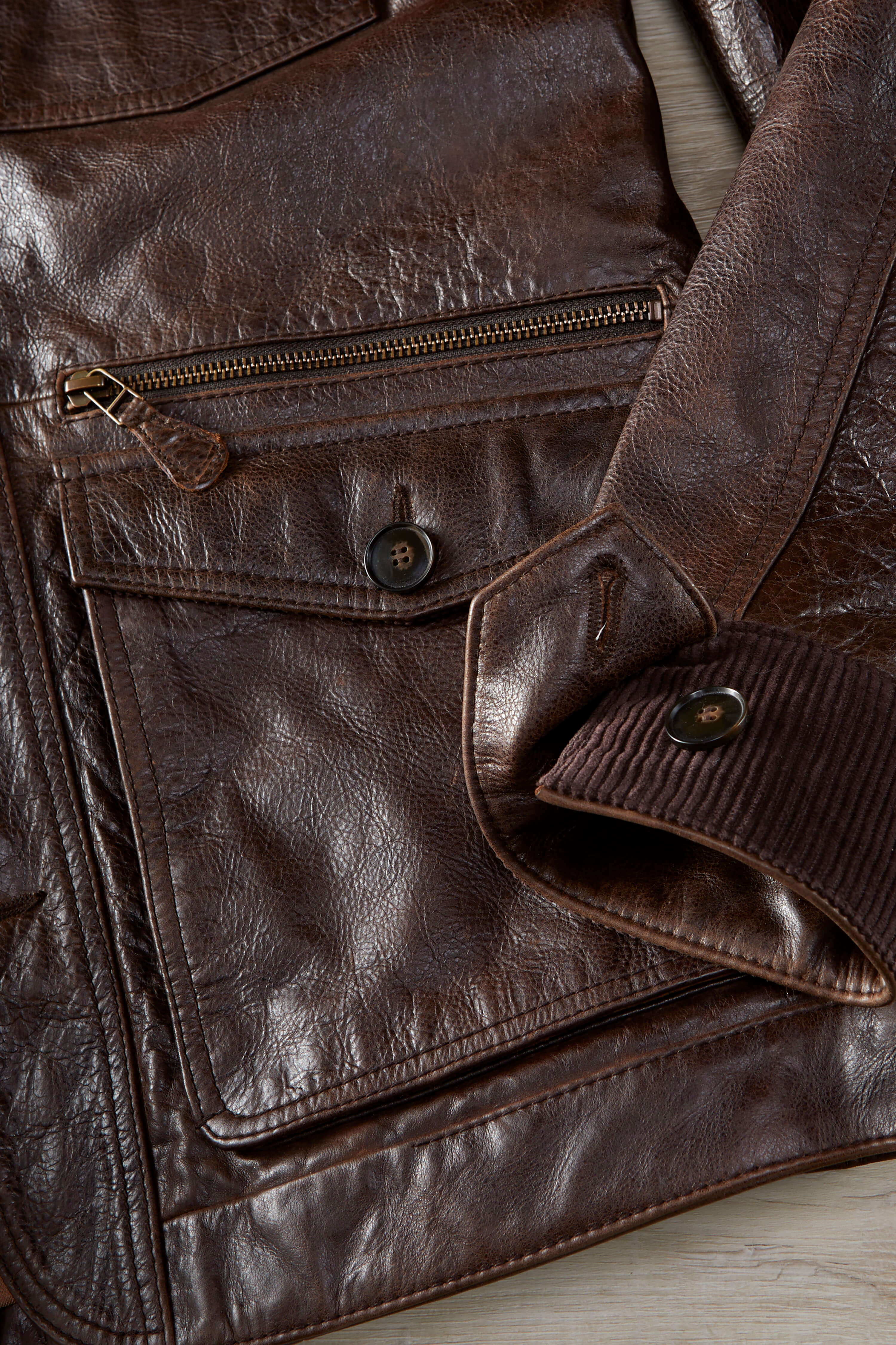 Patrick James Outlander Leather 4 Pocket Barn Coat