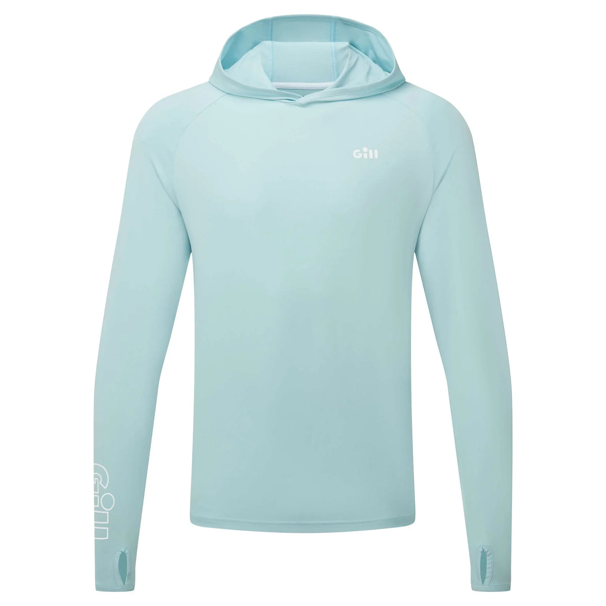 Gill Infinity Two Point Zero Long Sleeve Lightweight Hoodie For Water Sports - Seafoam