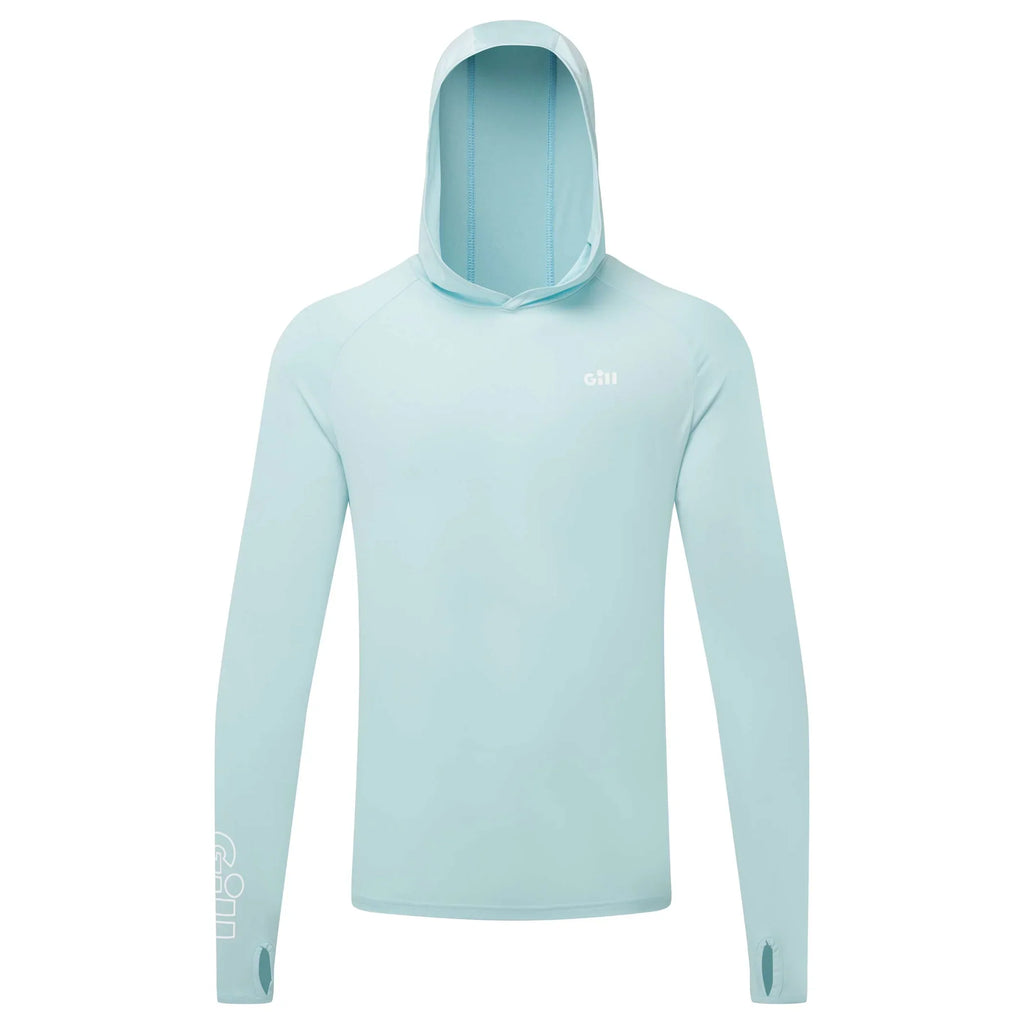 Gill Infinity Two Point Zero Long Sleeve Lightweight Hoodie For Water Sports - Seafoam