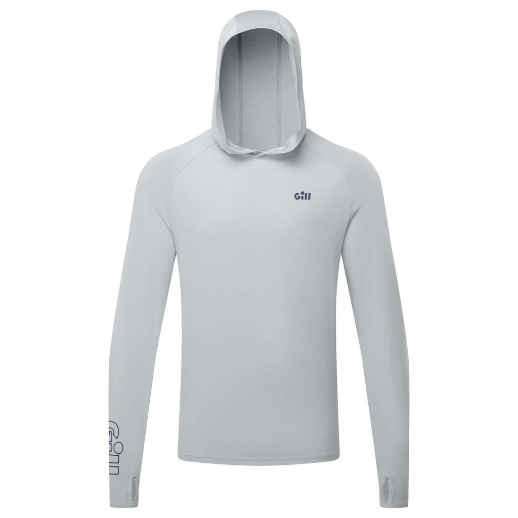 Gill Infinity Two Point Zero Long Sleeve Lightweight Hoodie For Water Sports - White