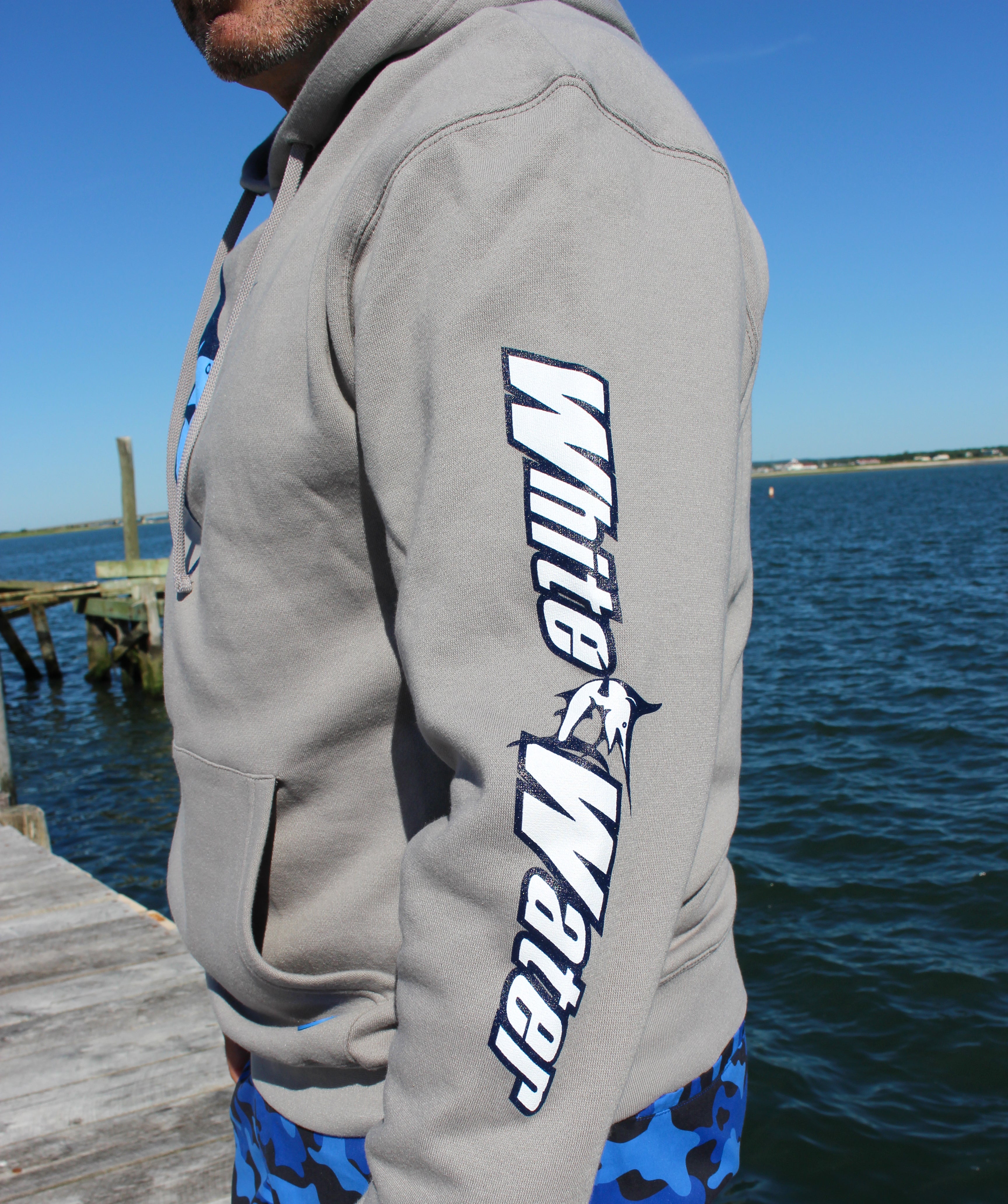 White Water White Water Georges Bank Hoodie, Grey