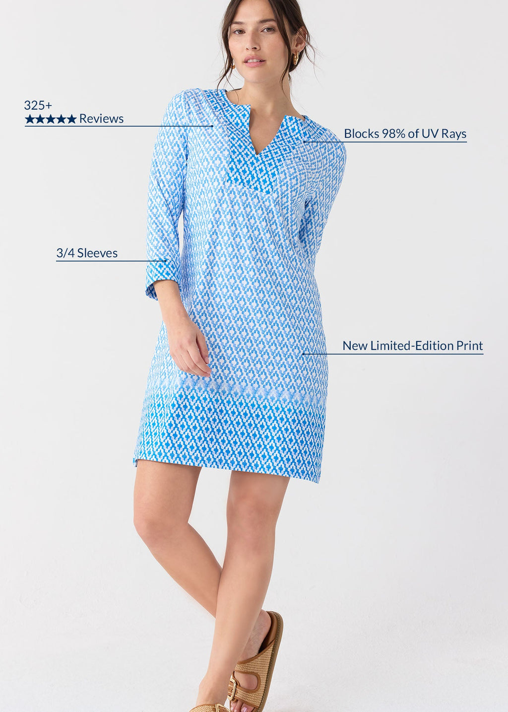 Cabana Life Seaside Tunic Dress