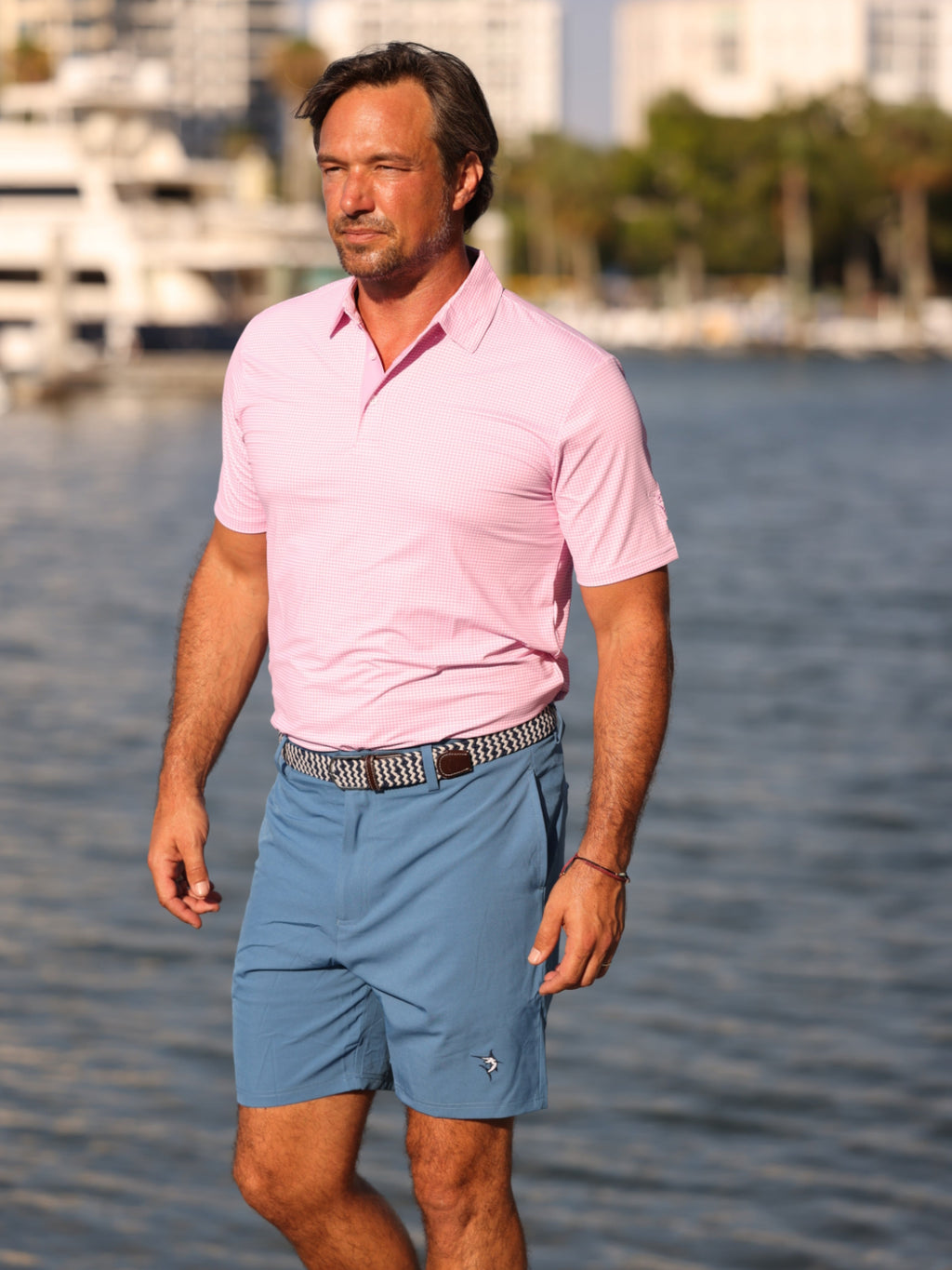 White Water Freeport Shorts, Steel Blue