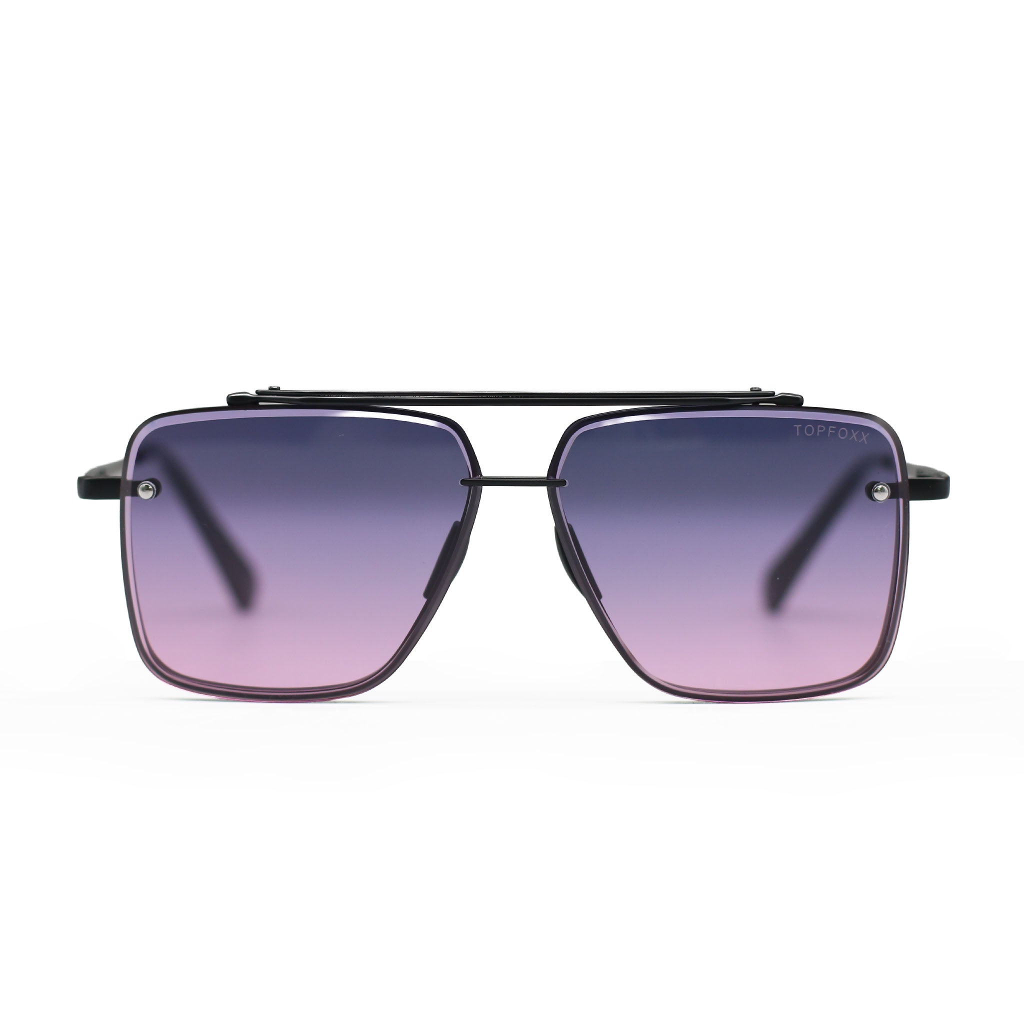 Smaller Bella Faded Purple and Pink - Tangle Free Aviator Sunglasses