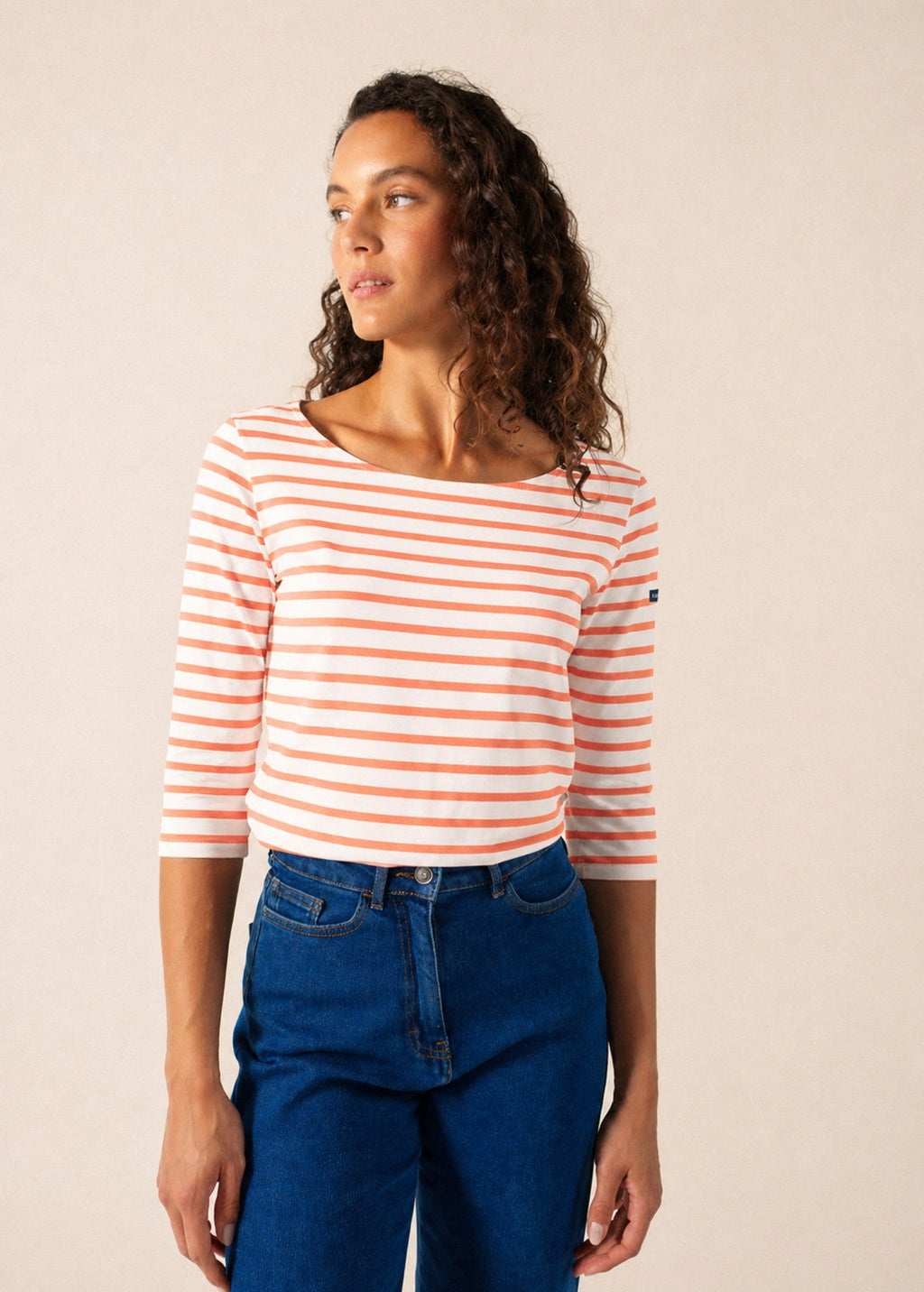 Saint James GARDE-COTE III Anti UV Top (WHITE / CLAY)