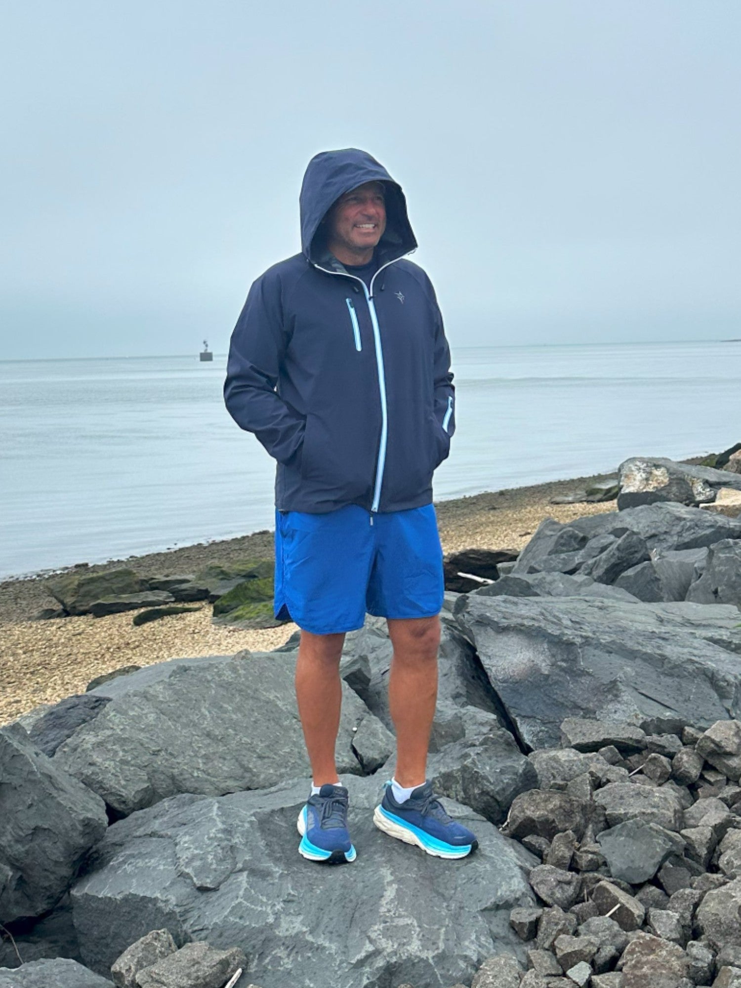 White Water Grand Banks Waterproof Jacket, Blue