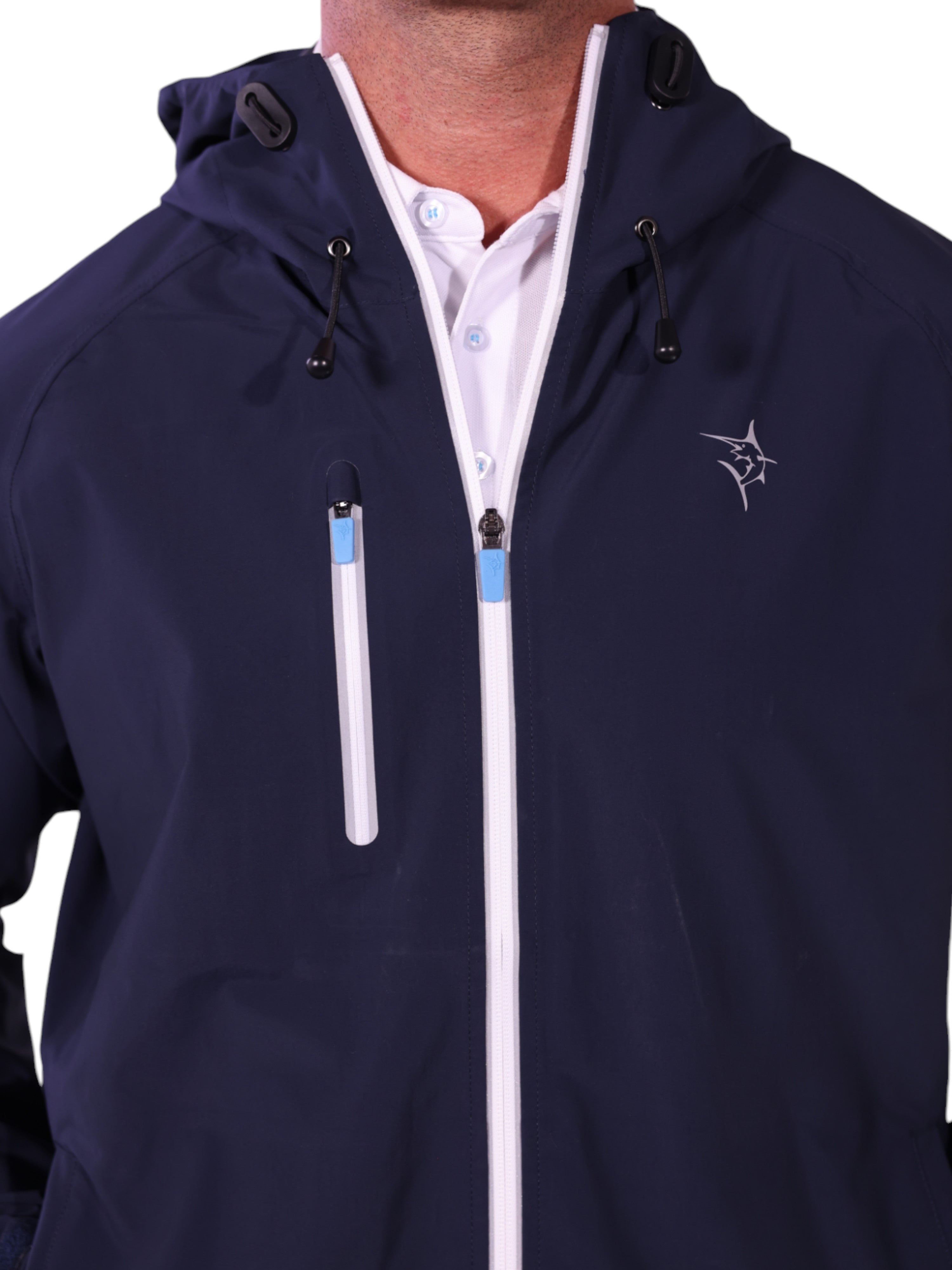 White Water Grand Banks Waterproof Jacket, Blue