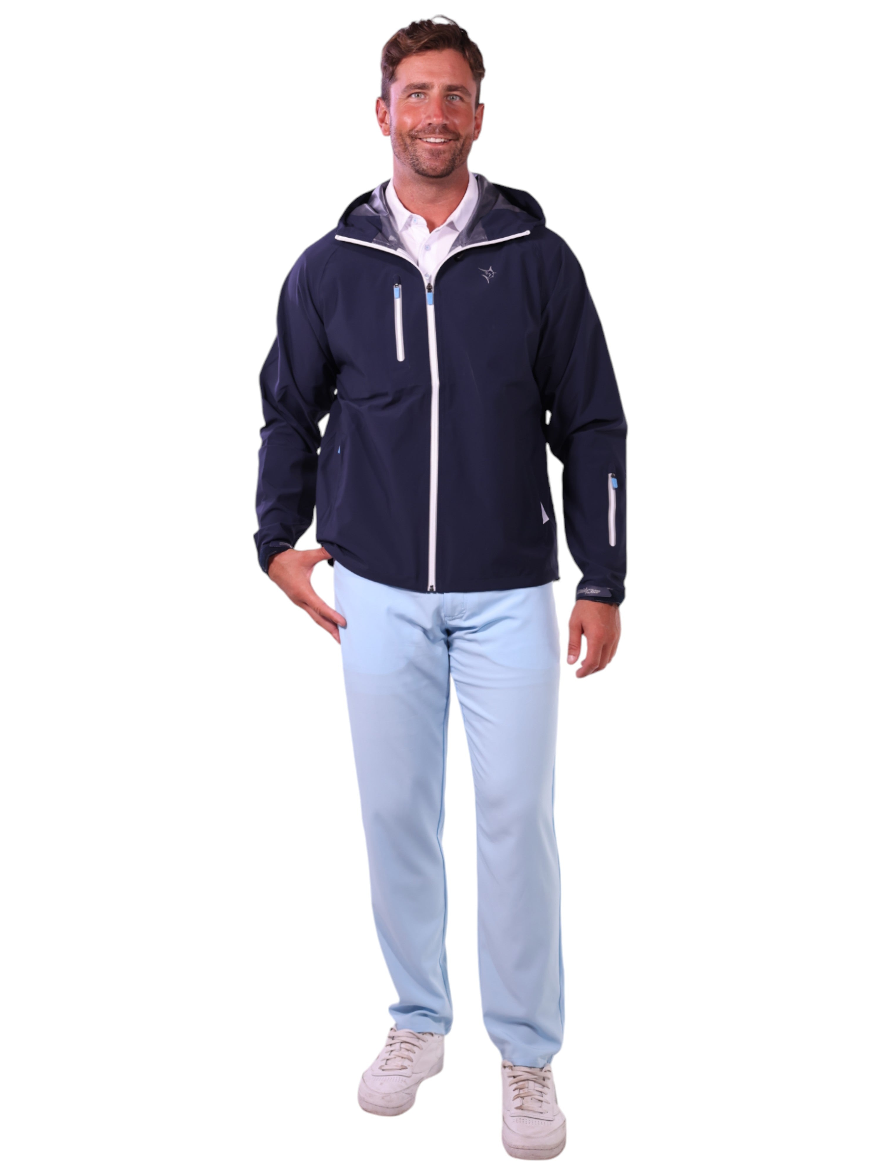 White Water Grand Banks Waterproof Jacket, Blue
