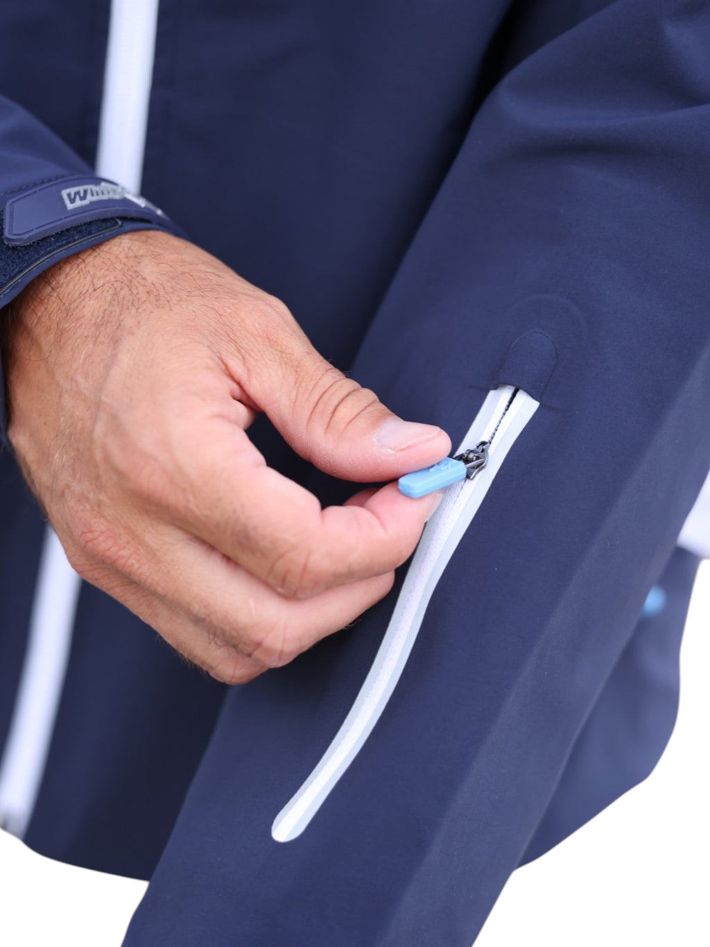 White Water Grand Banks Waterproof Jacket, Blue