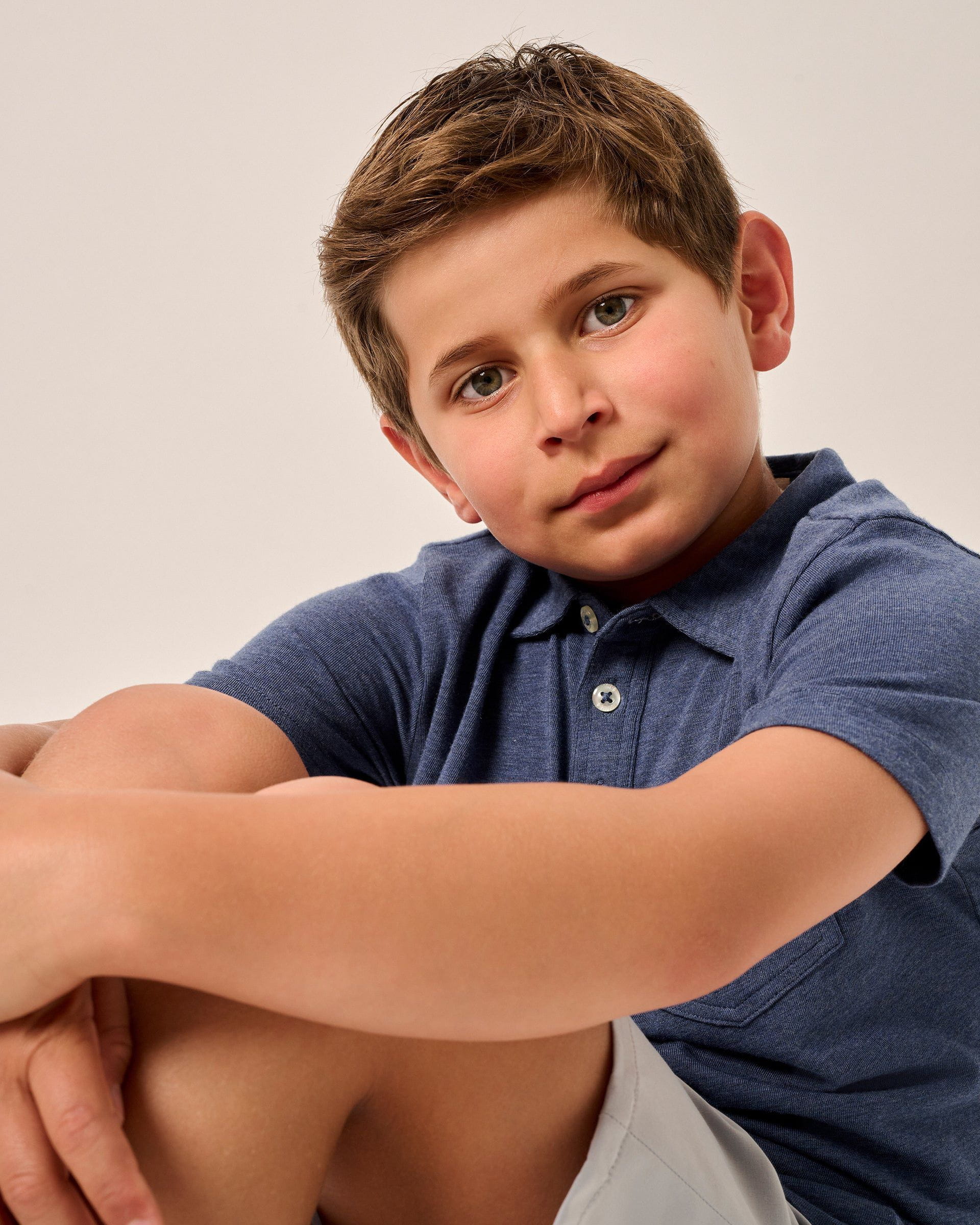 Johnnie-O Original Jr. Polo - Heathered 2.0