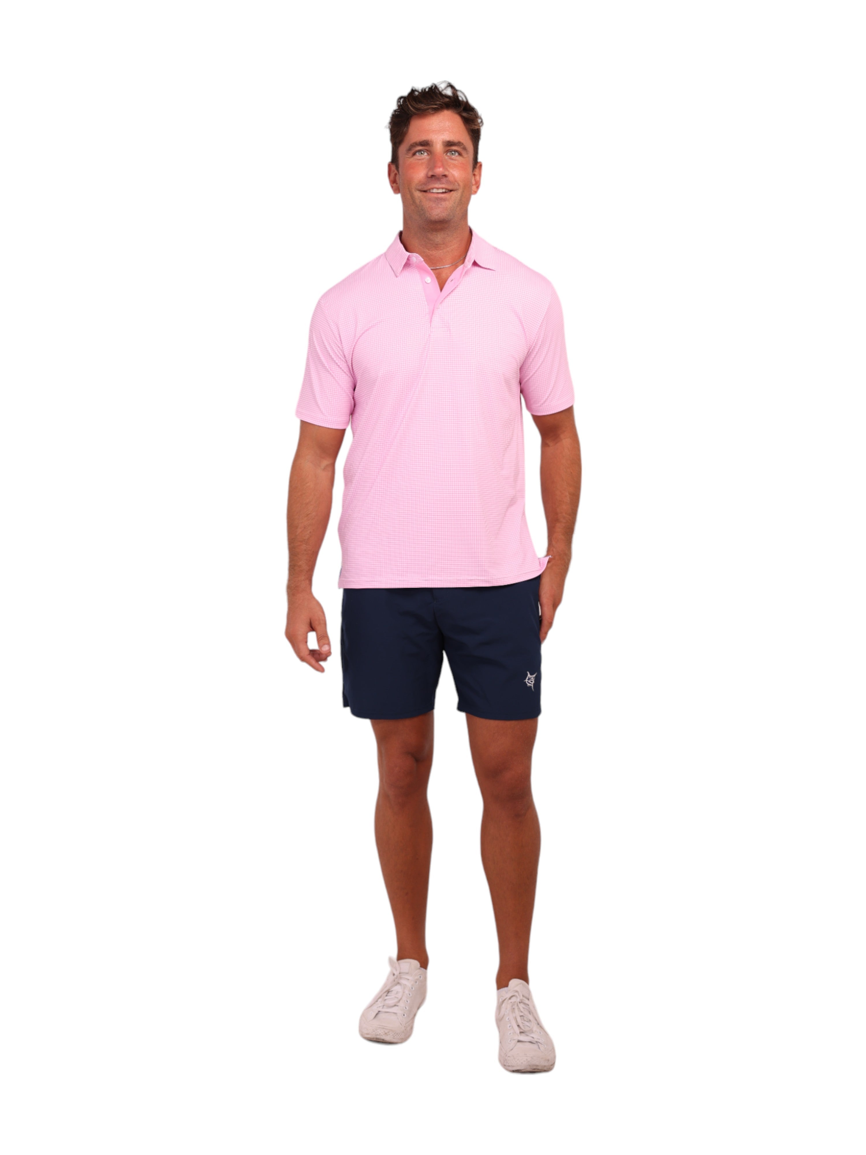 White Water Vineyard Polo, Pink